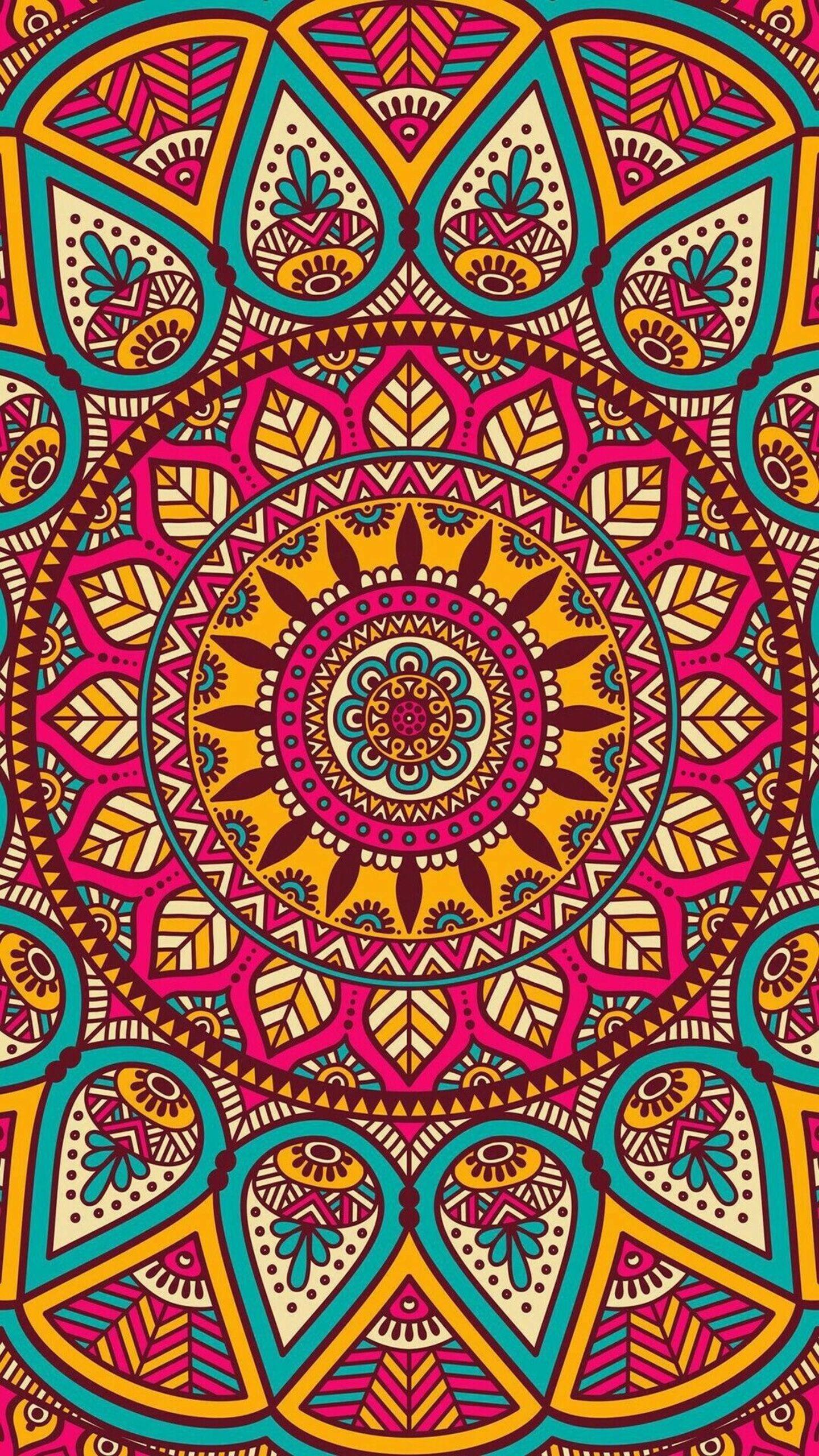 1440x2560 Mandala Wallpaper HD 4K for Android