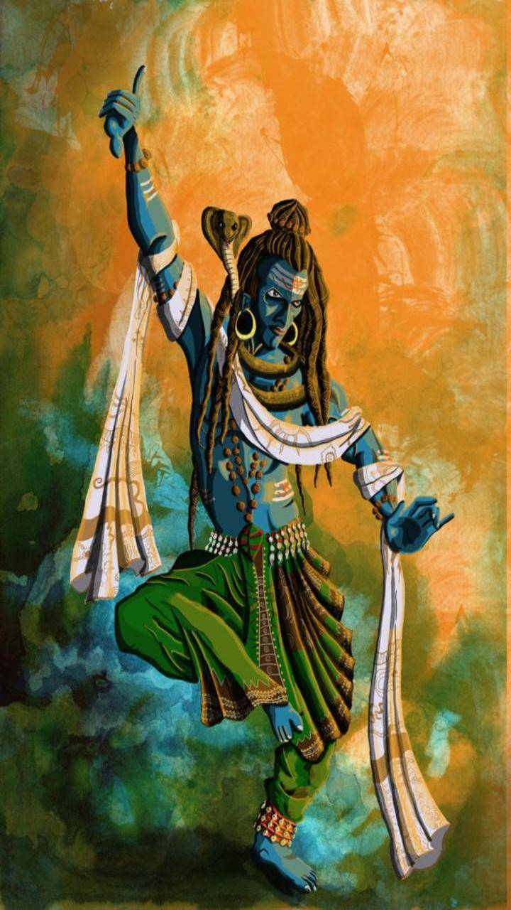 720x1280 Shiva Dance wallpaper