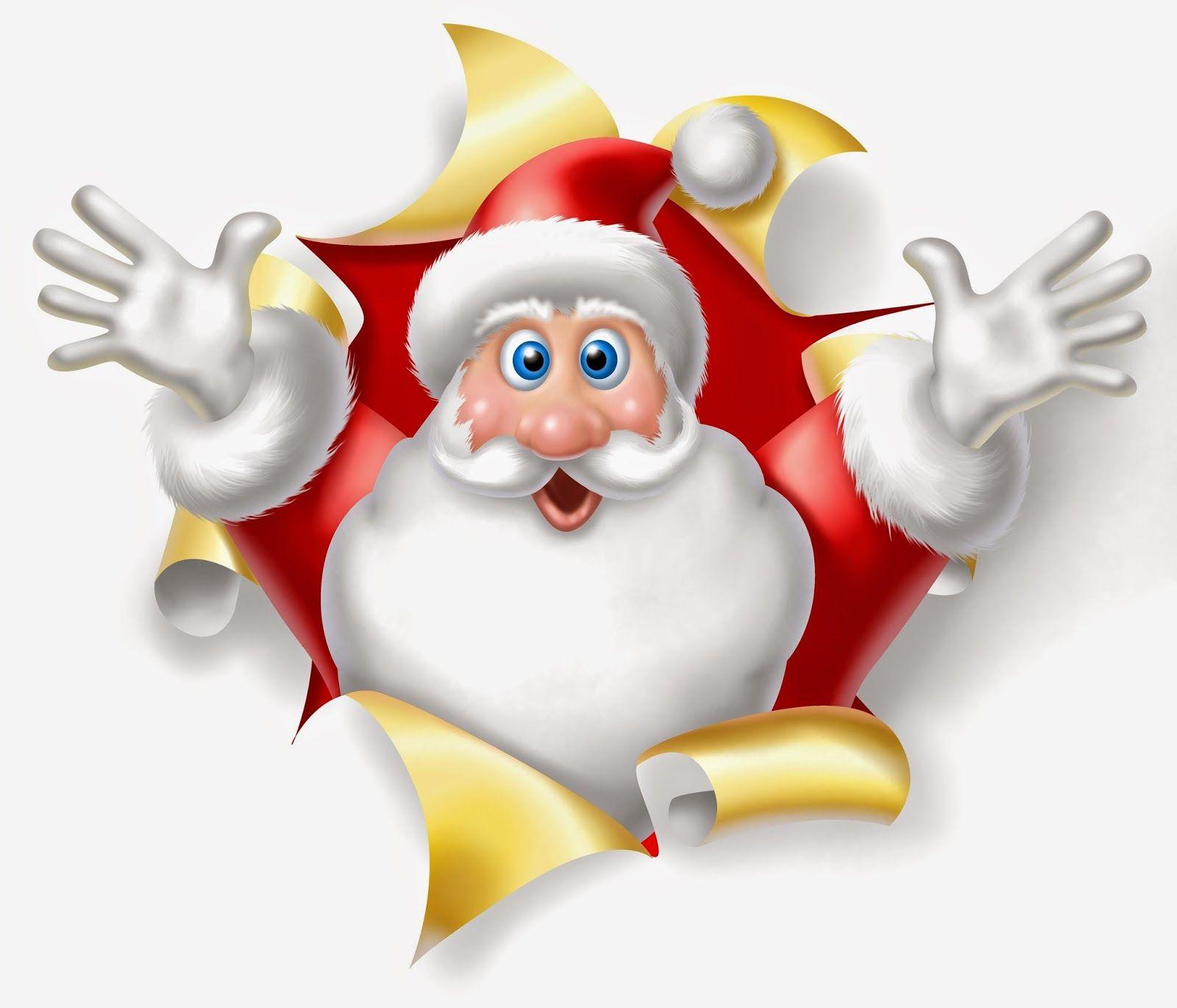 1600x1370 Funny Santa Claus Cartoon picture Christmas image for facebook