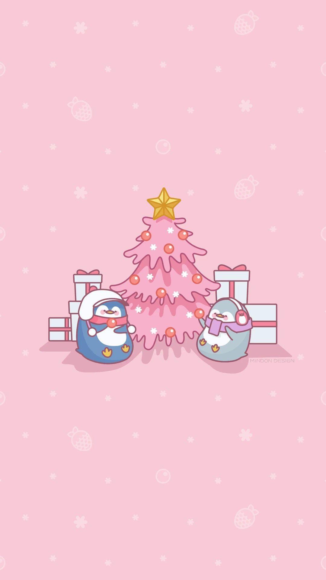 Cute Christmas Cartoon Wallpapers - Top Free Cute Christmas Cartoon