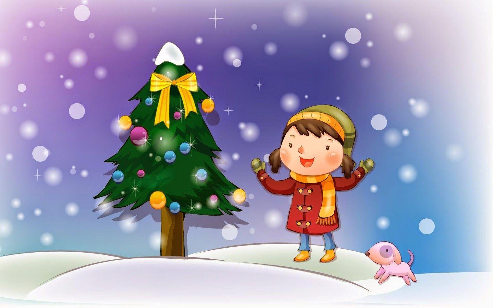 1600x1000 Christmas Cartoon Wallpaper For Desktop, Amazing Christmas Cartoon 1600x1000