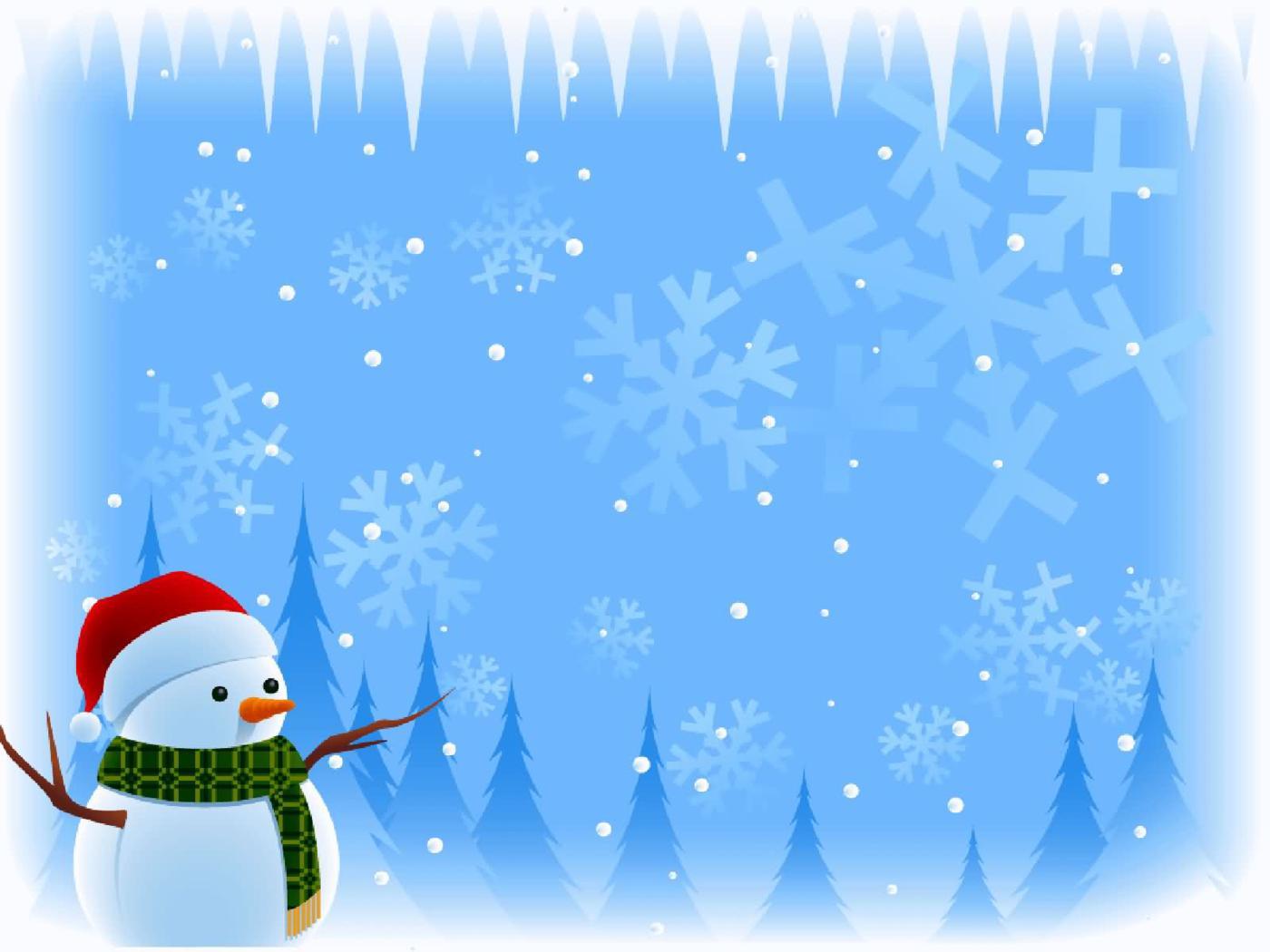 1400x1050 Christmas Cartoon Wallpaper For Desktop