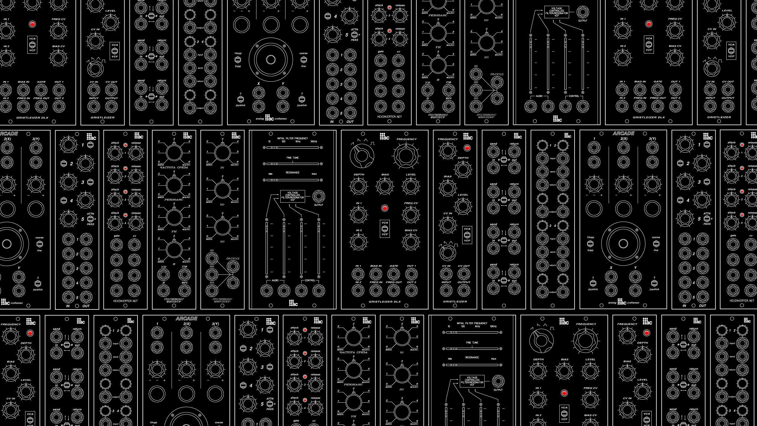 2560x1440 Synth Wallpaper