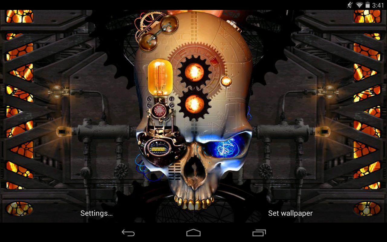 1280x800 Steampunk Skull Free Wallpaper 3D Themes Wallpaper & Background Download
