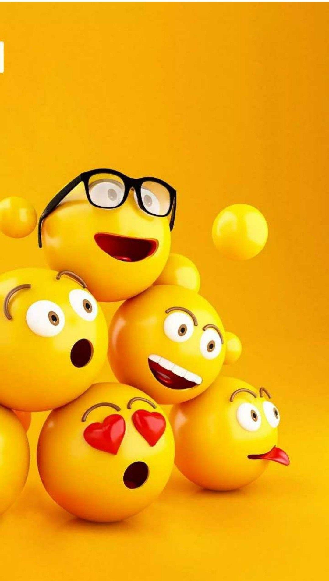 Smile Wala  Emoji Lighting Ball Wallpaper Download  MobCup