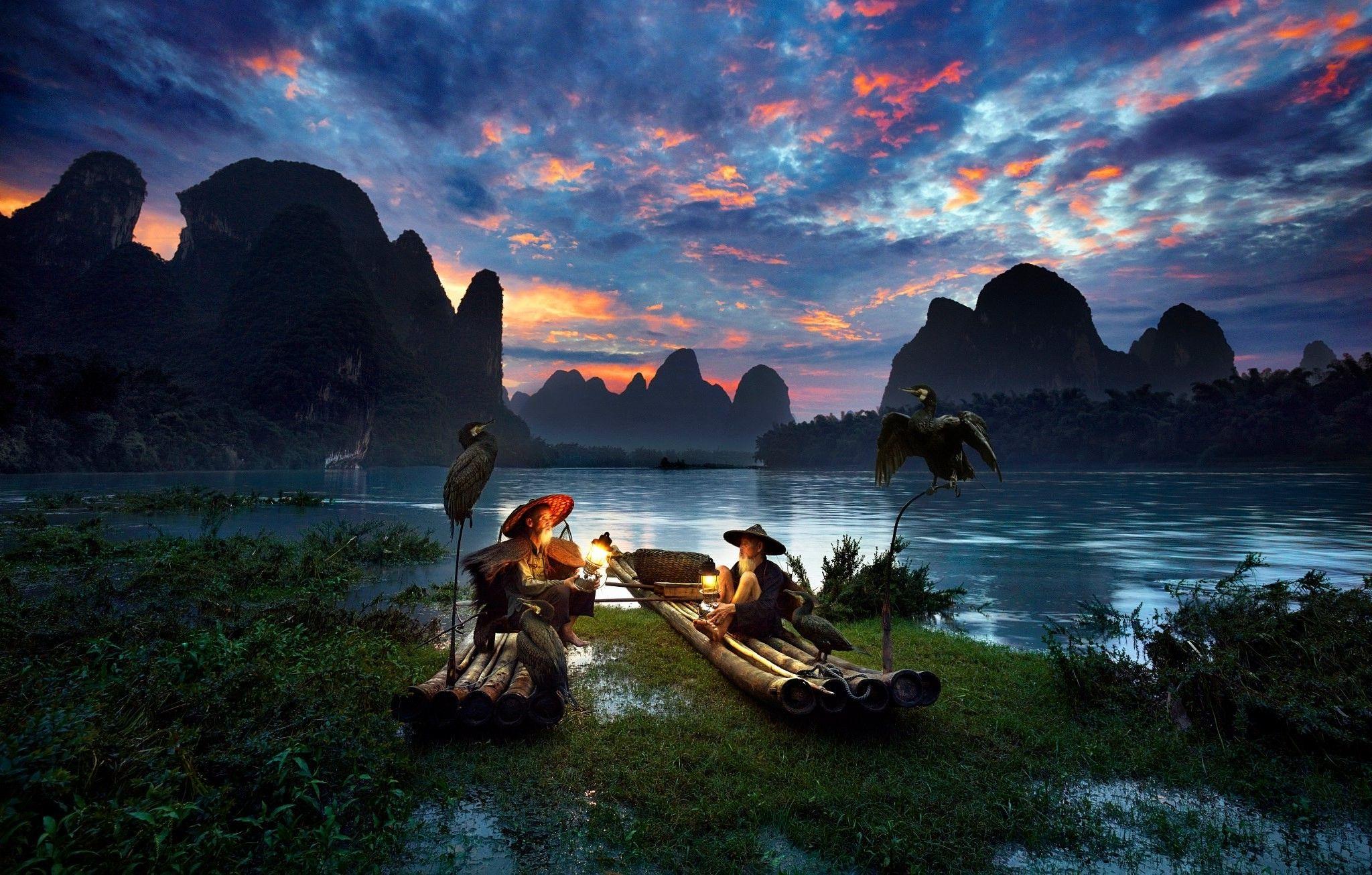 2048x1306 Asian Landscape