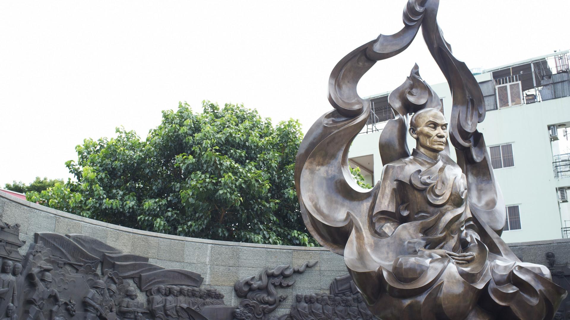1920x1080 Thich quang duc vietnam war vietnamese fire historic wallpaper
