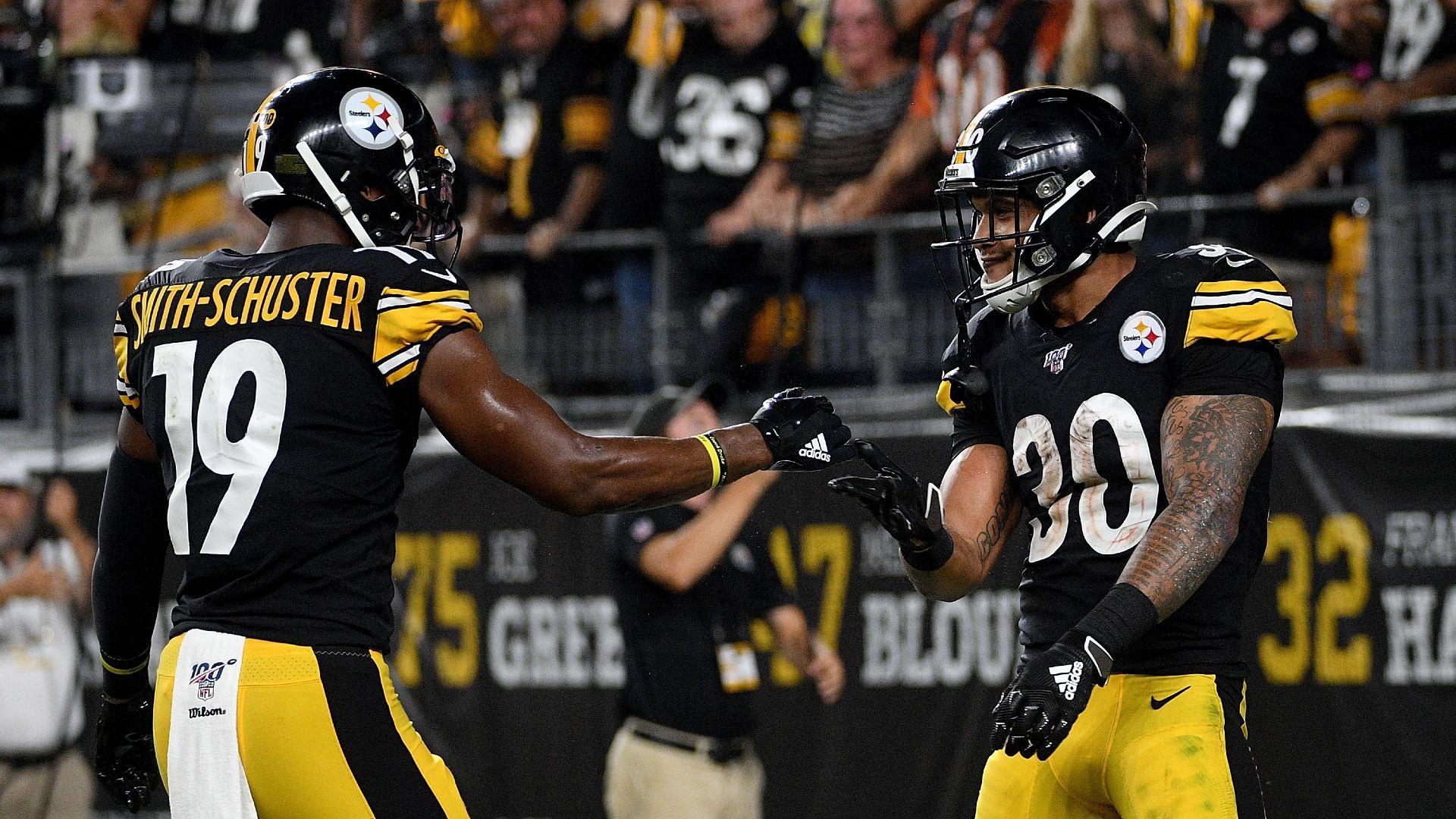 1920x1080 NFL Fines Steelers' Juju Smith Schuster, James Conner $5K For Silly Sock Policy