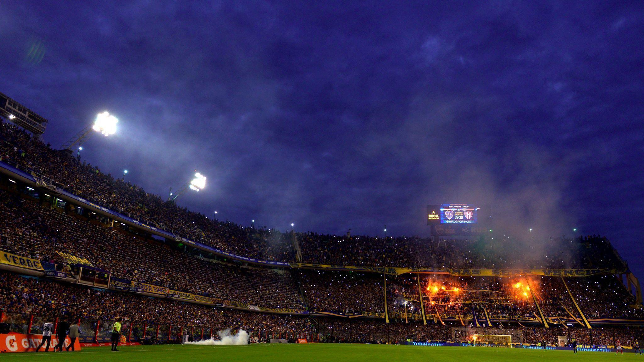 2048x1152 Club Atlético Boca Juniors Wallpaper