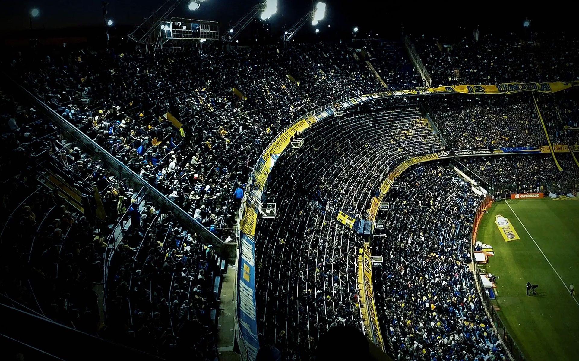 1920x1200 Download wallpaper Bombonera, Boca Juniors Stadium, football arena, soccer, Boca Juniors FC, Argentina for desktop with resolution 1920x1200. High Quality HD picture wallpaper