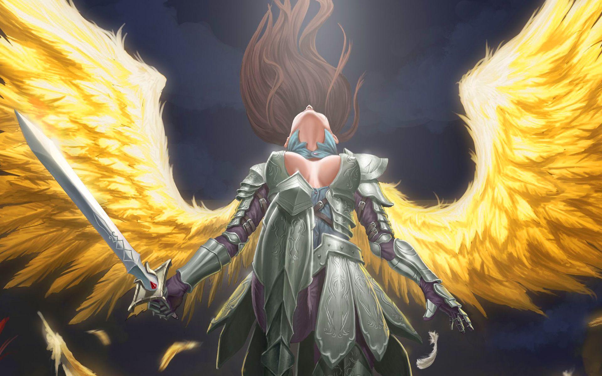 1920x1200 Archangel Wallpaper Picture Photo Image. Warrior angels