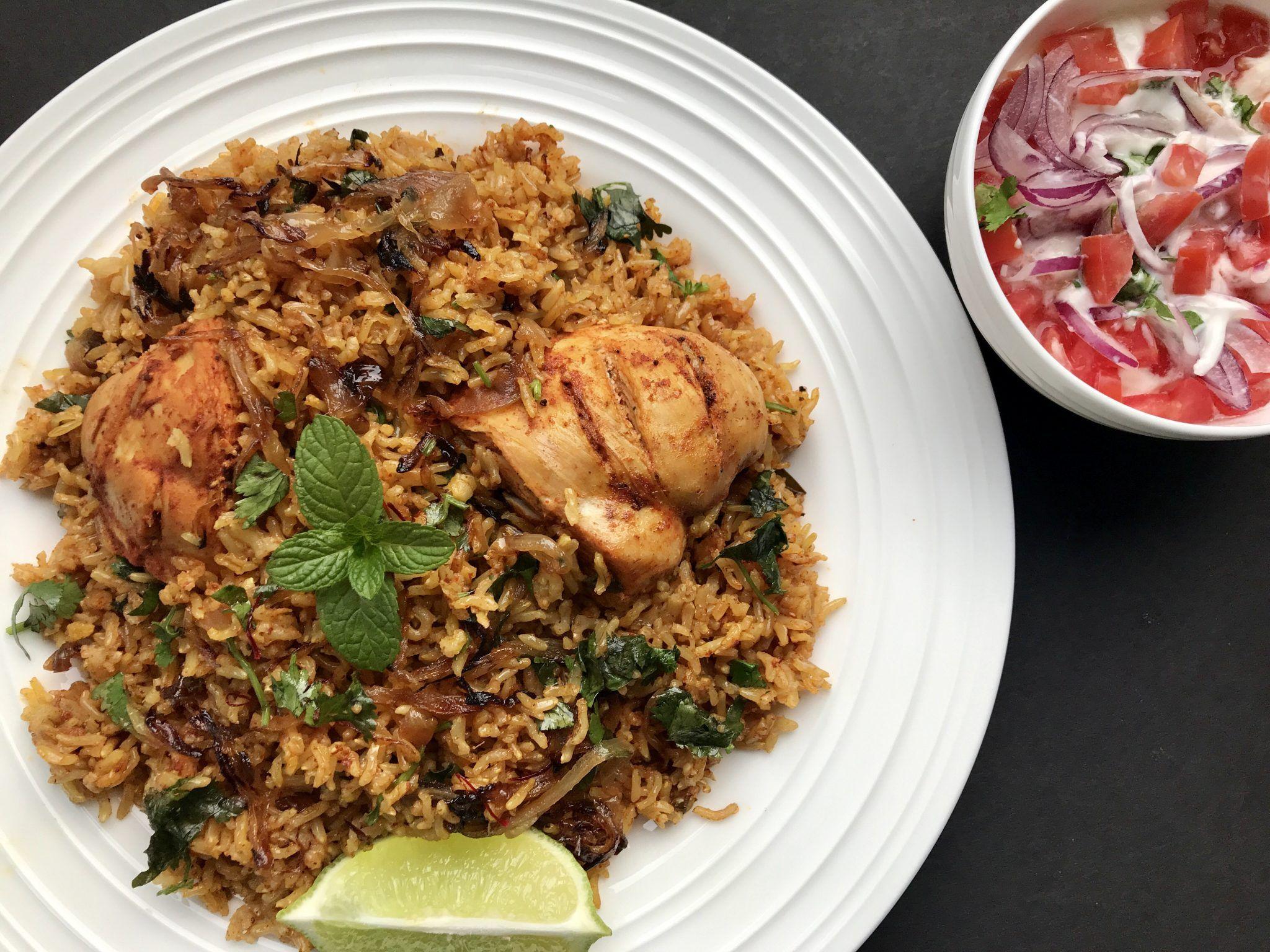 2048x1536 Brown Rice Chicken Biryani Pot Recipes