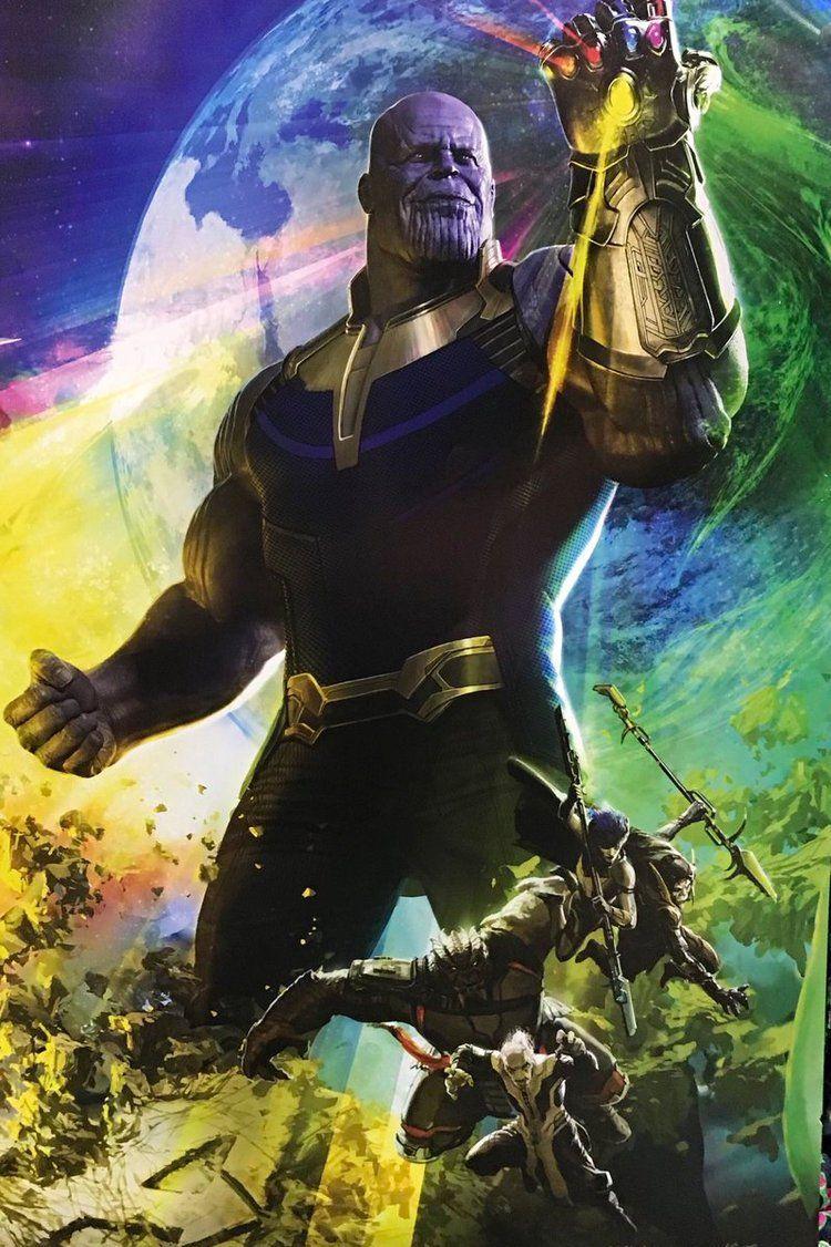 750x1126 New AVENGERS: INFINITY WAR Poster Shows Thanos and his Black Order