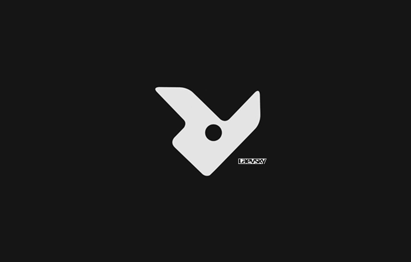 1332x850 Wallpaper white, black, minimalism, rabbit, form, interview, rec image for desktop, section минимализм
