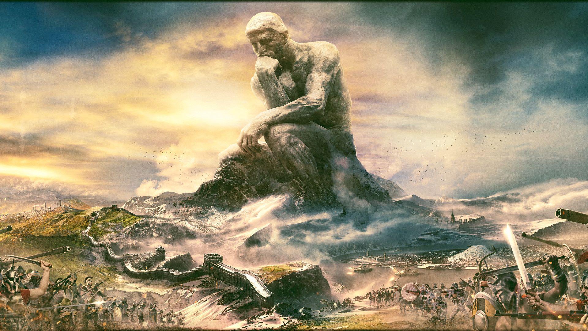 The Thinker Wallpapers - Top Free The Thinker Backgrounds - WallpaperAccess