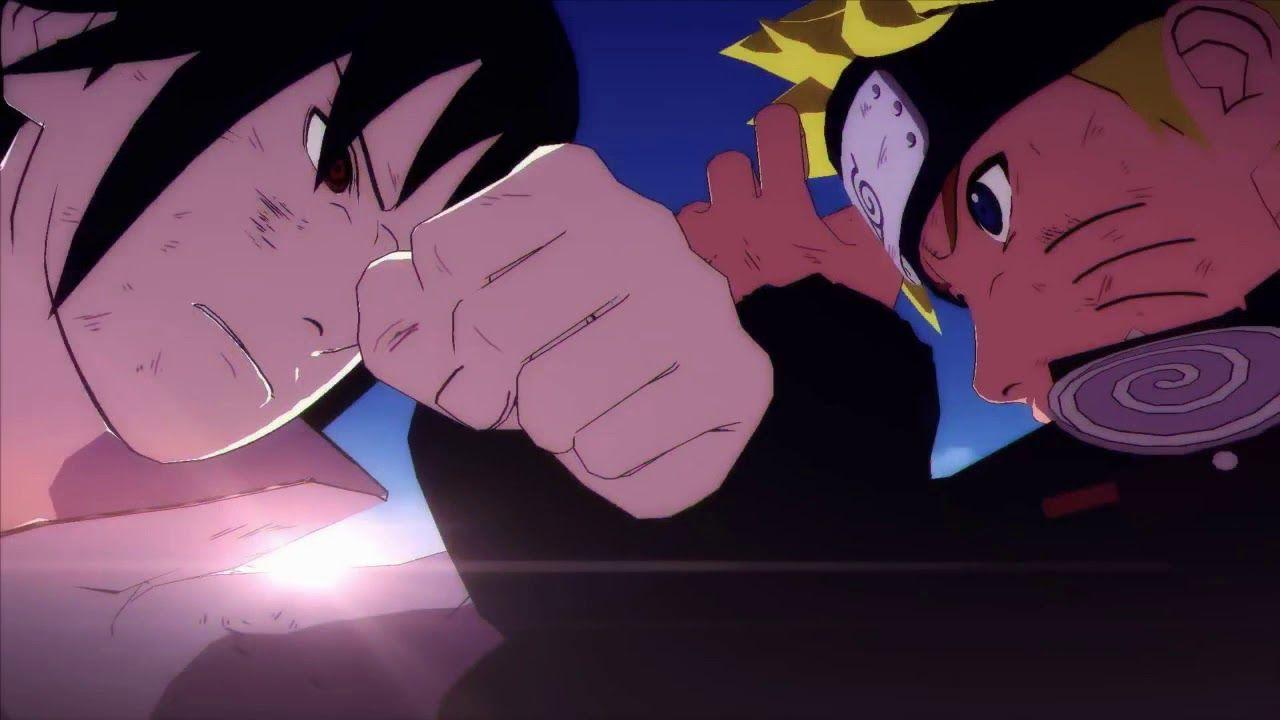 1280x720 Naruto vs Sasuke video
