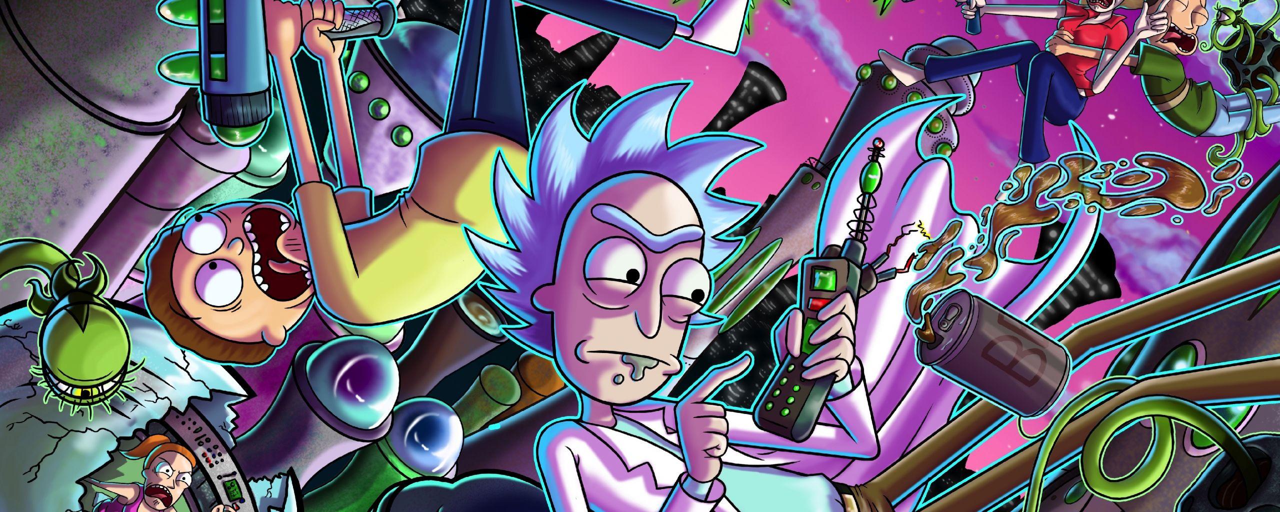 Rick and Morty Dual Monitor Wallpapers Top Free Rick and Morty Dual