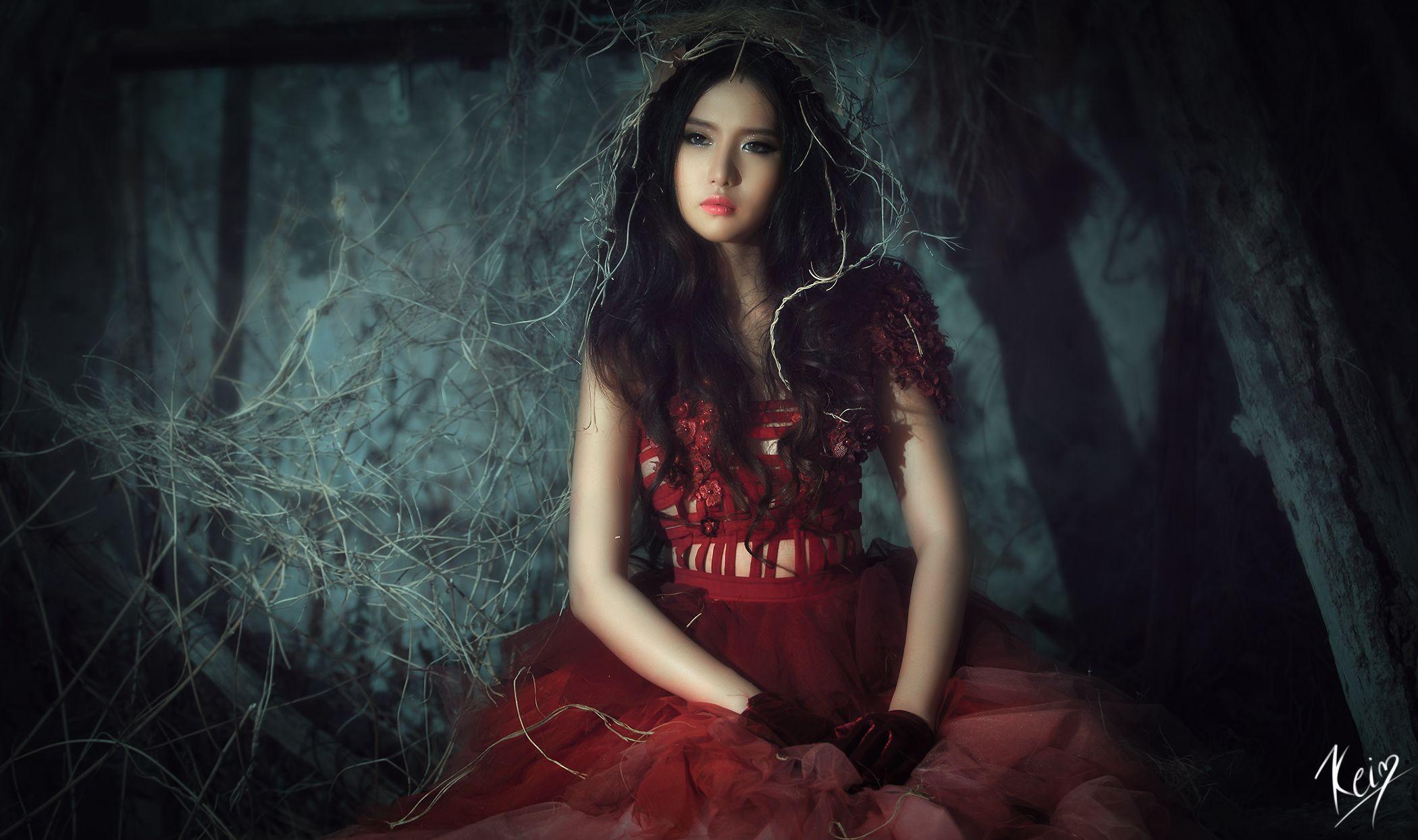 2100x1245 Female Model Girl Mitu Kat Vietnam Vietnamese Full HD Literary