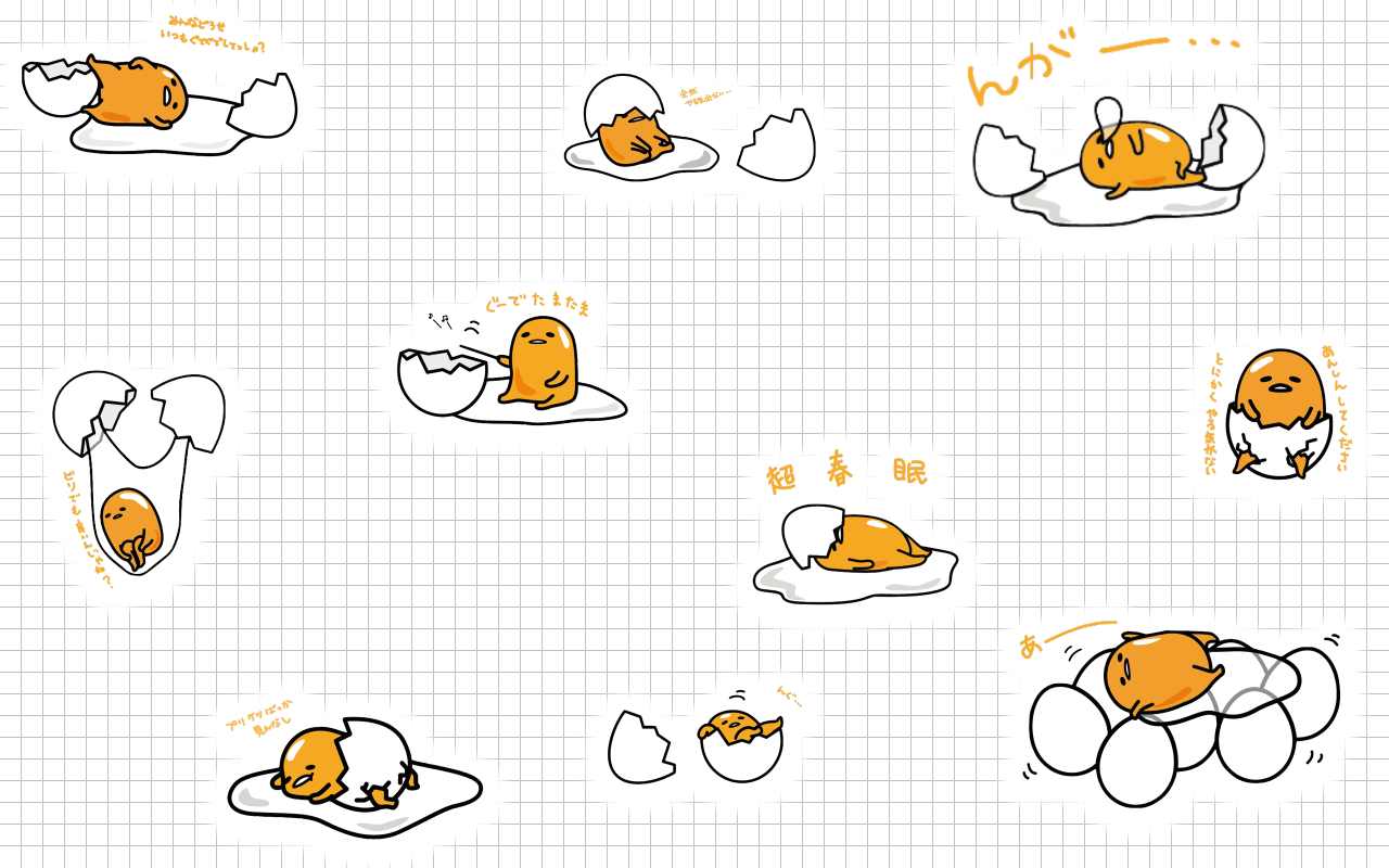 1280x800 gudetama is god: Photo