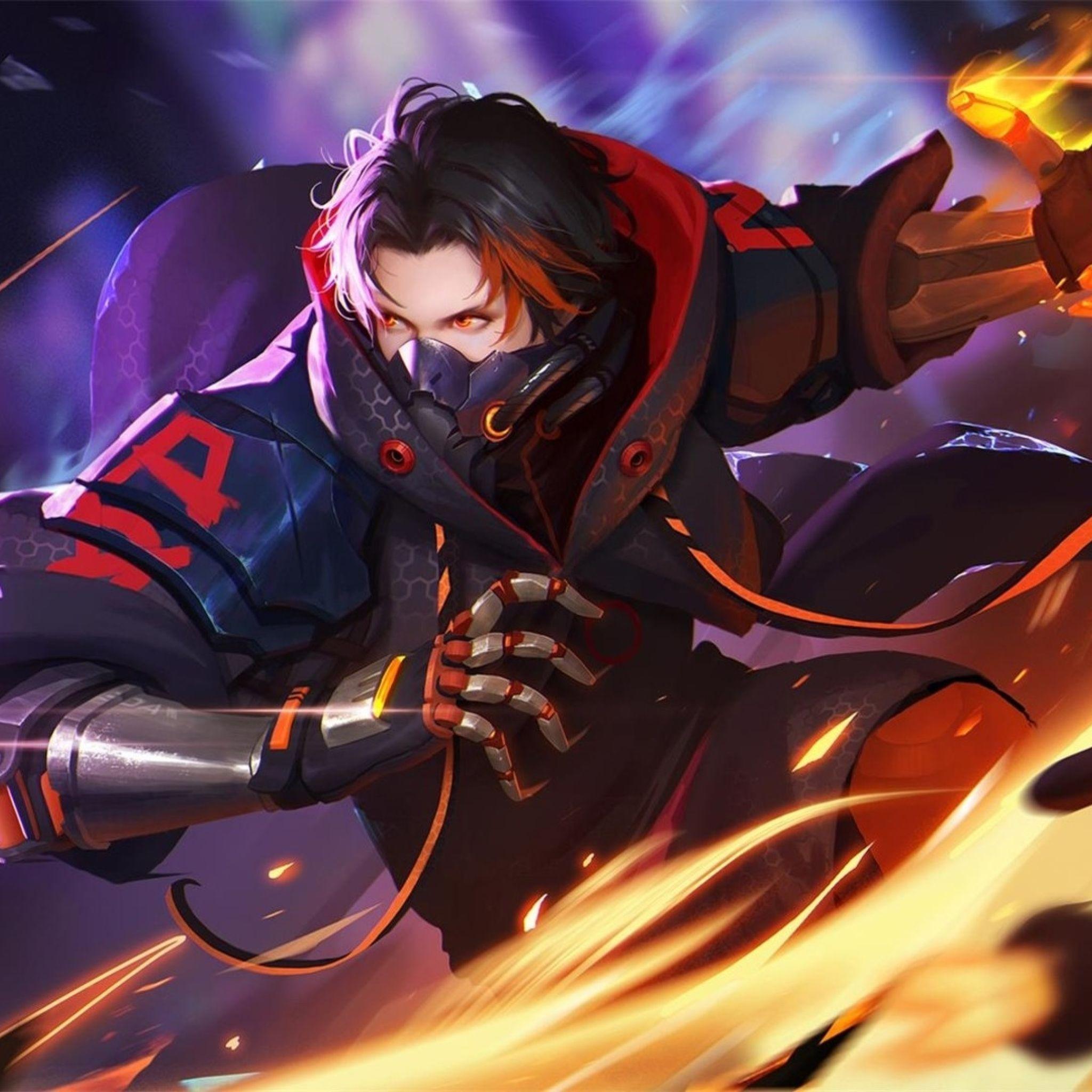 2048x2048 Portgas D Ace iPad Air Wallpaper, HD Anime 4K Wallpaper, Image, Photo and Background