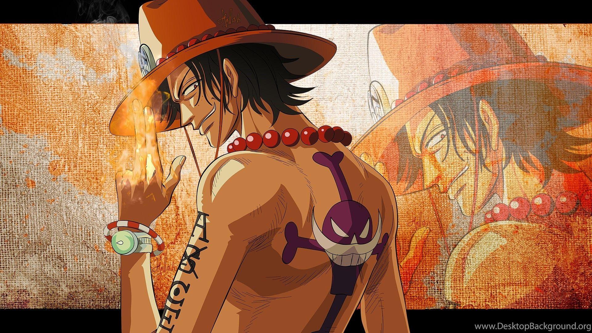 1920x1080 Portgas D Ace wallpaper Desktop Background