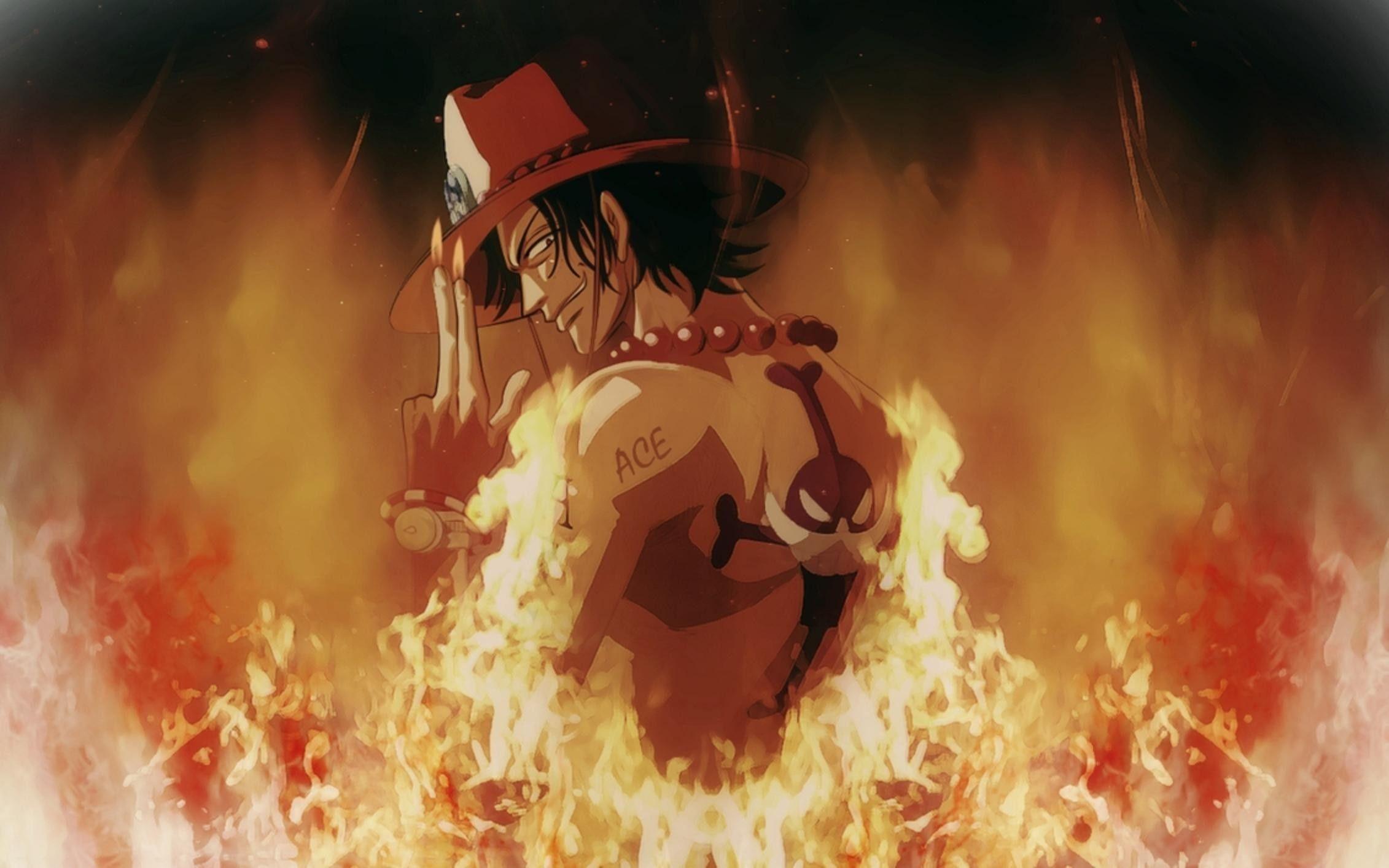 2262x1414 One Piece Luffy and Ace Wallpaper