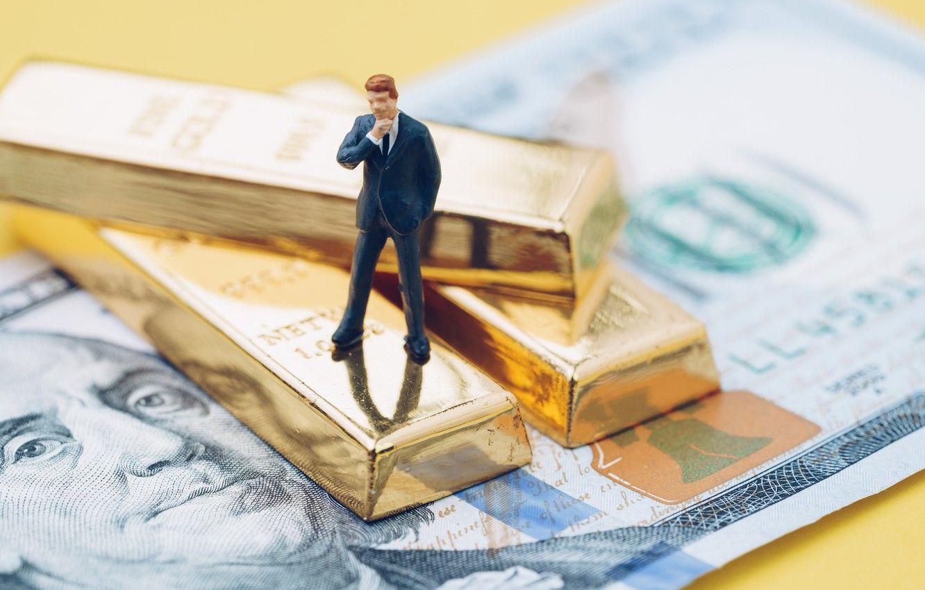 1332x850 Wallpaper gold, money, dollar, business, market value image for desktop, section разное