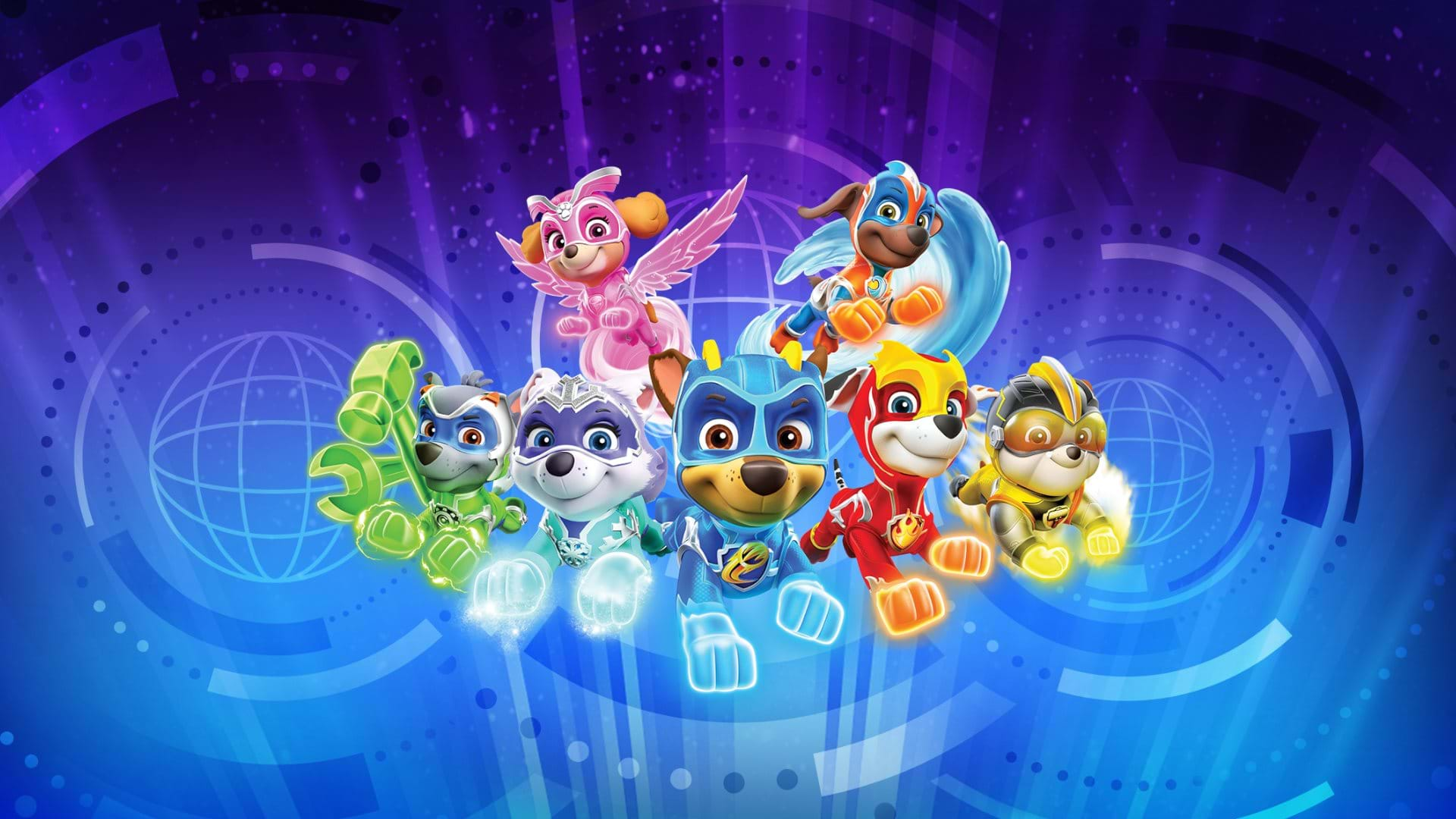 paw patrol mighty pups cartoon