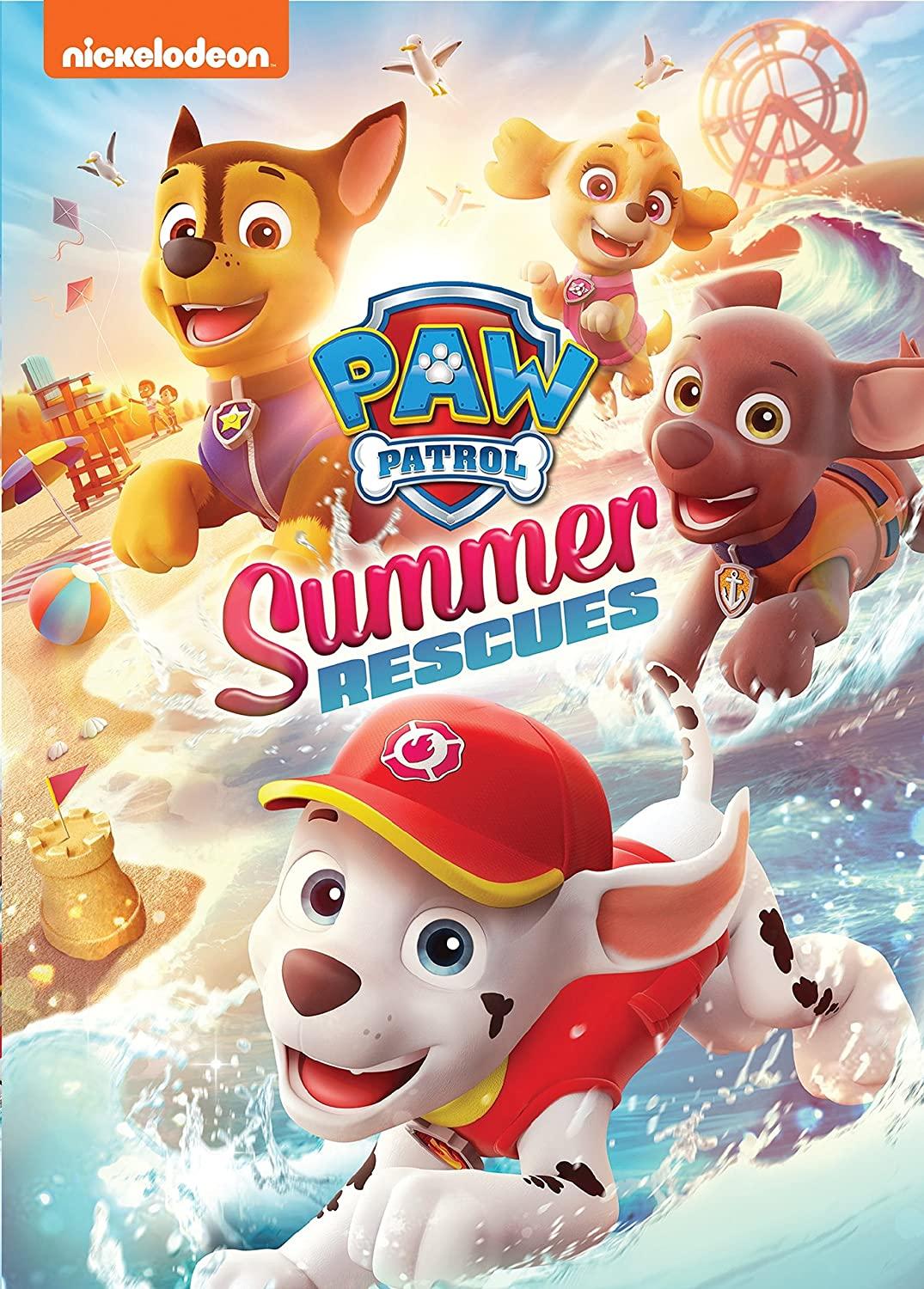 1075x1500 PAW Patrol: Summer Rescues: Munroe, Gage, Thorne, Alex, Cohen, Devan, Holley, Kallan, Distefano, Christian: Movies & TV