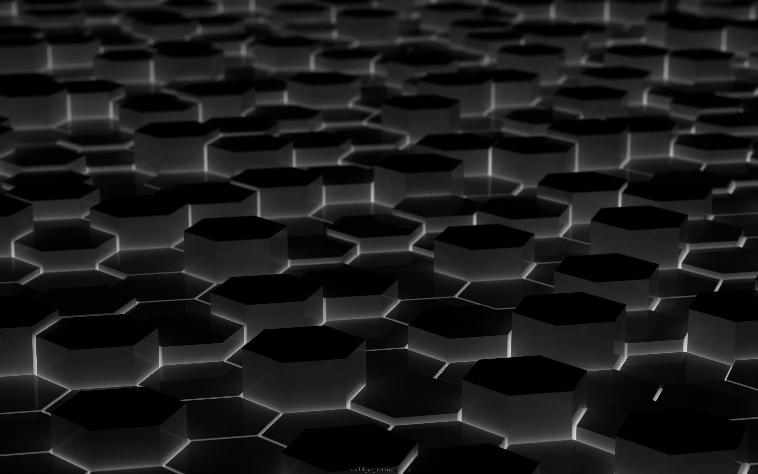 Black Abstract 3d Wallpaper Image Num 1
