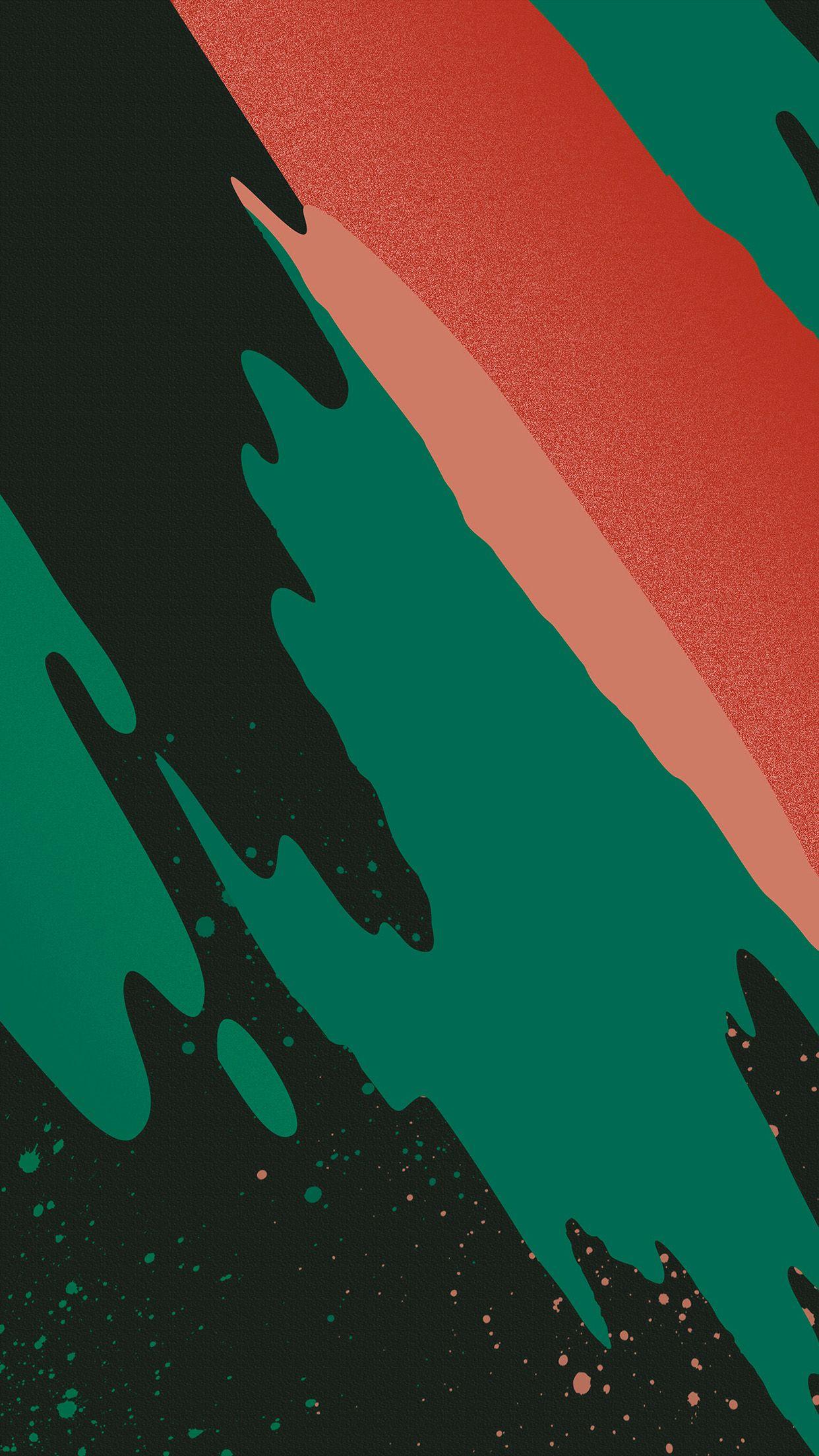 1242x2208 Paint Abstract Background Htc Dark Red Green Pattern Wallpaper