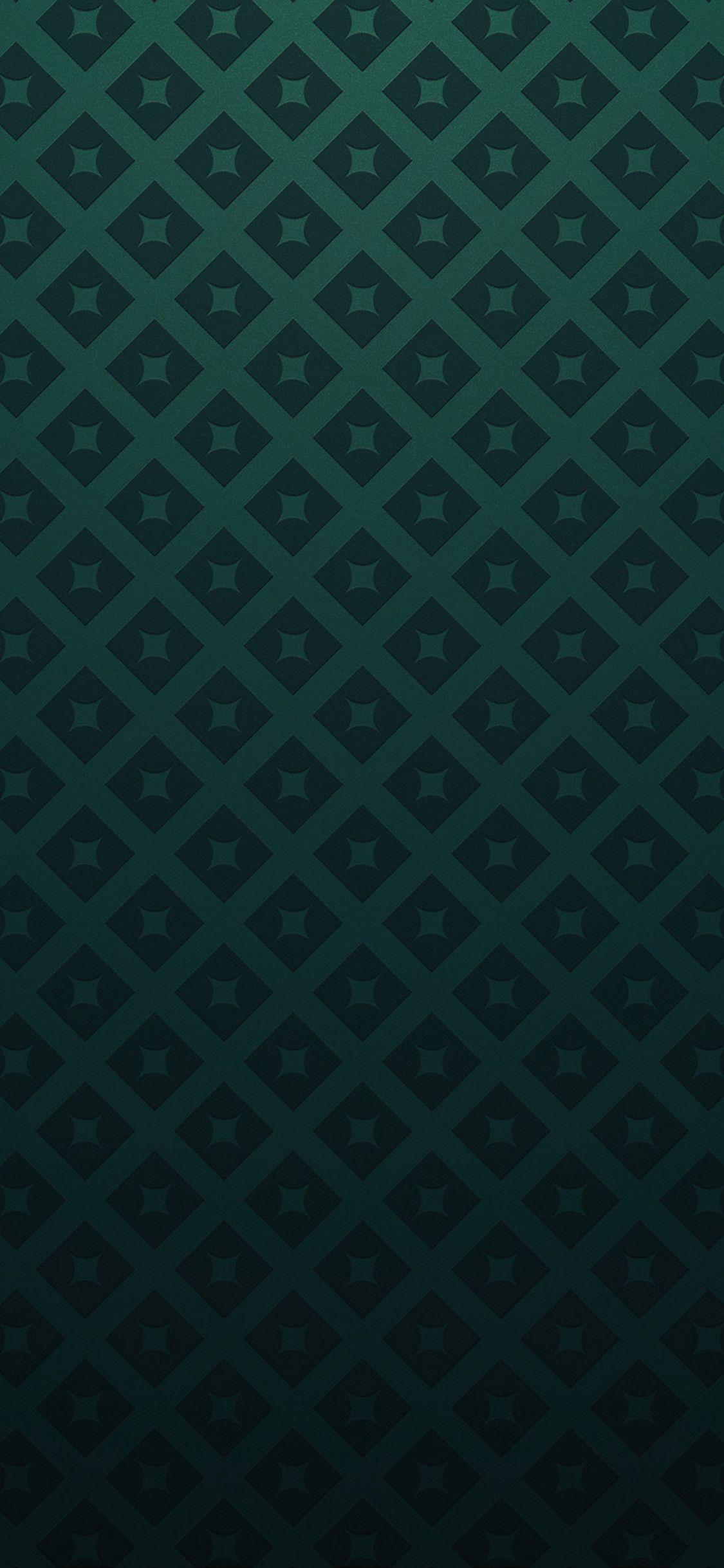 1125x2436 Dark Green Wallpaper