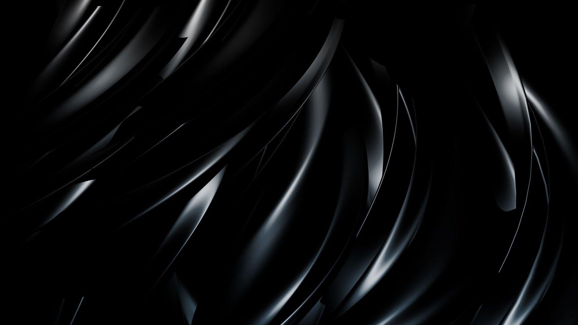 1920x1080 3D black abstract wallpaper