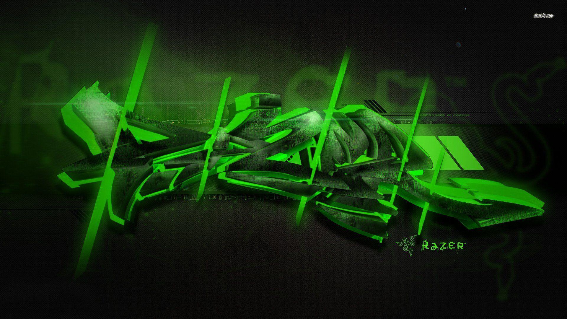 1920x1080 Green Gaming Wallpaper