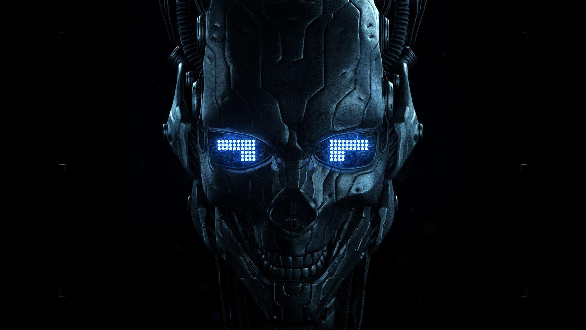1920x1080 Robot Skull Wallpaper, HD Artist 4K Wallpaper, Image and Background