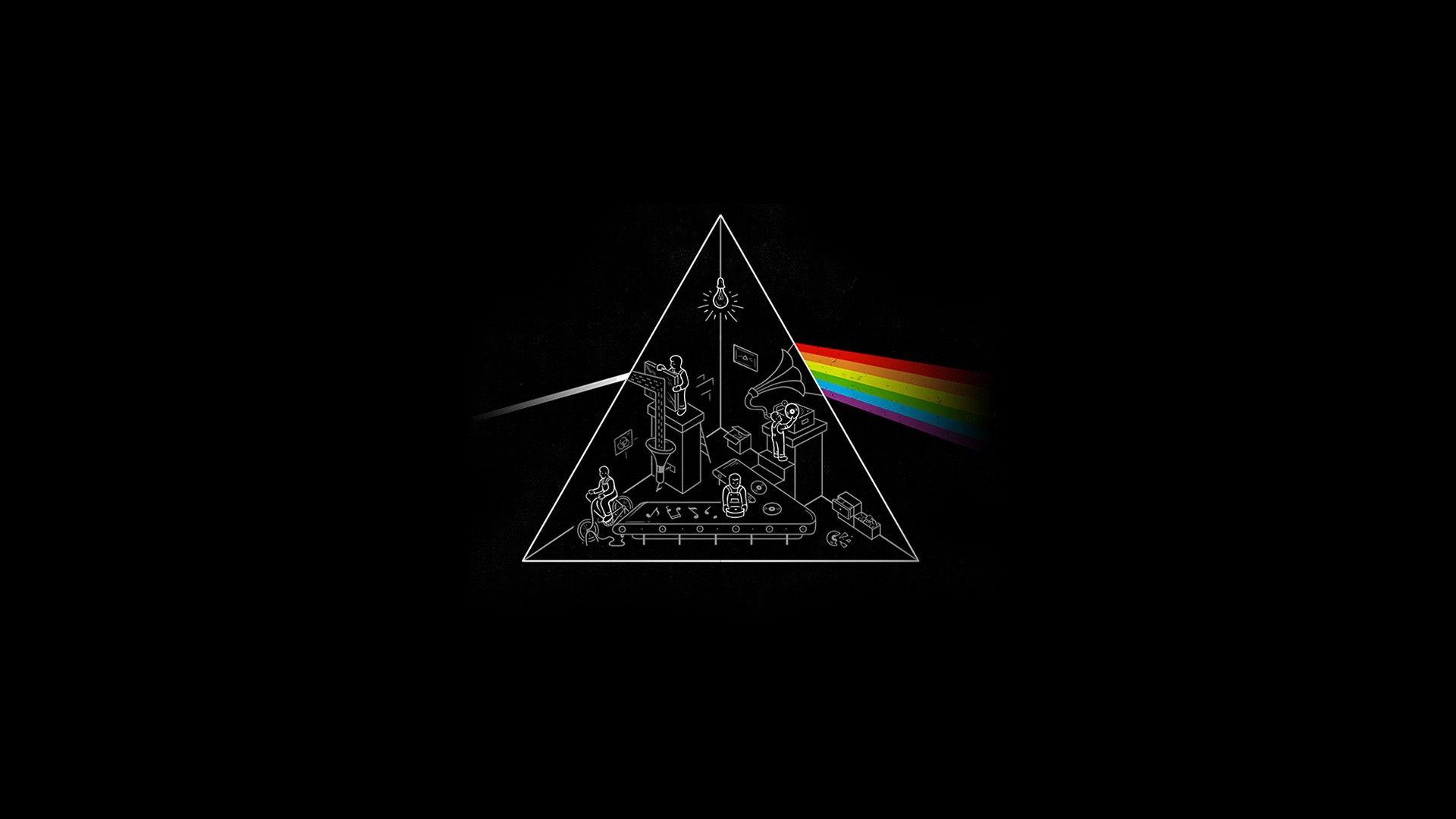 1920x1080 minimalistic, Pink Floyd wallpaper