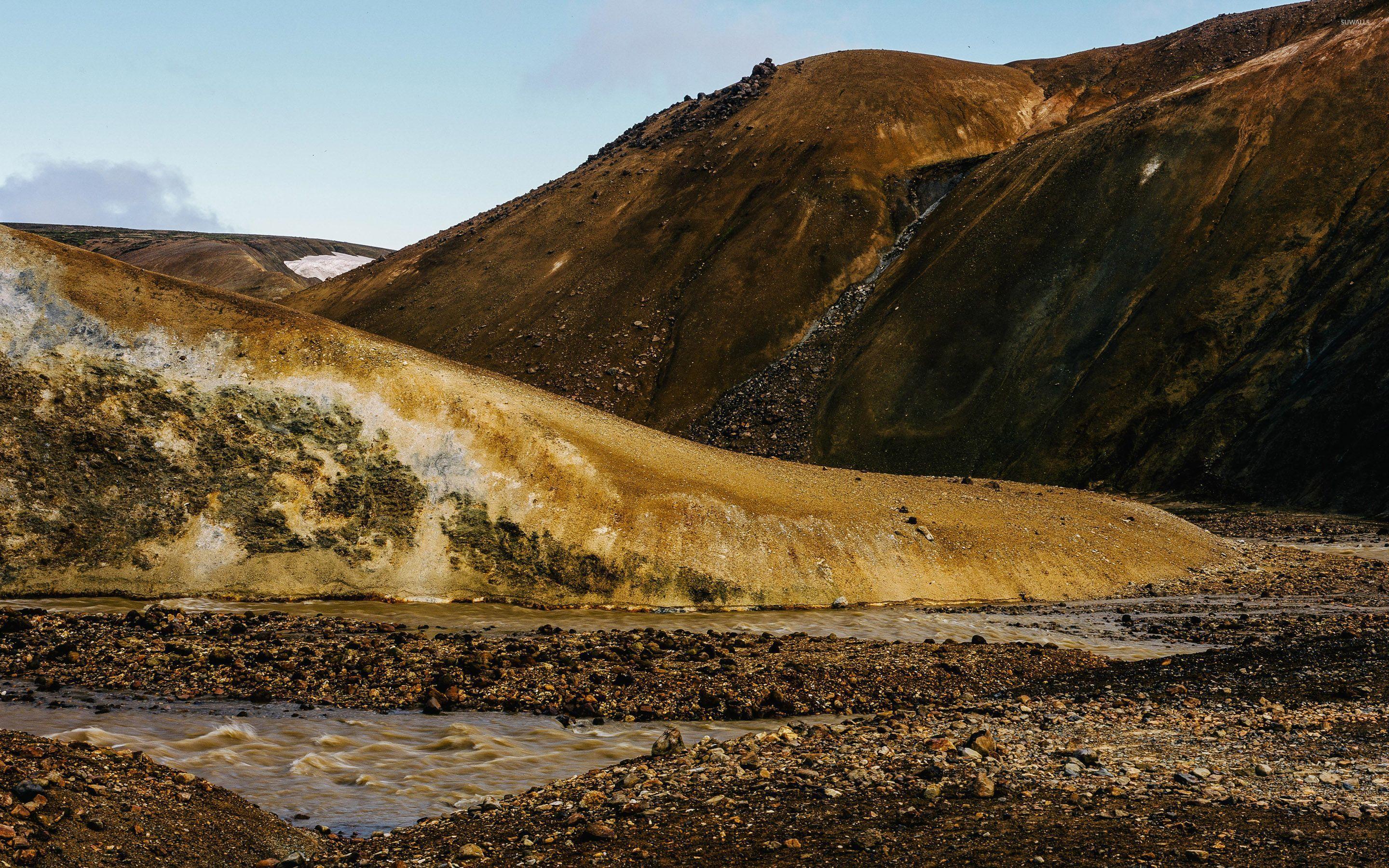 2880x1800 Small mountain creek wallpaper wallpaper