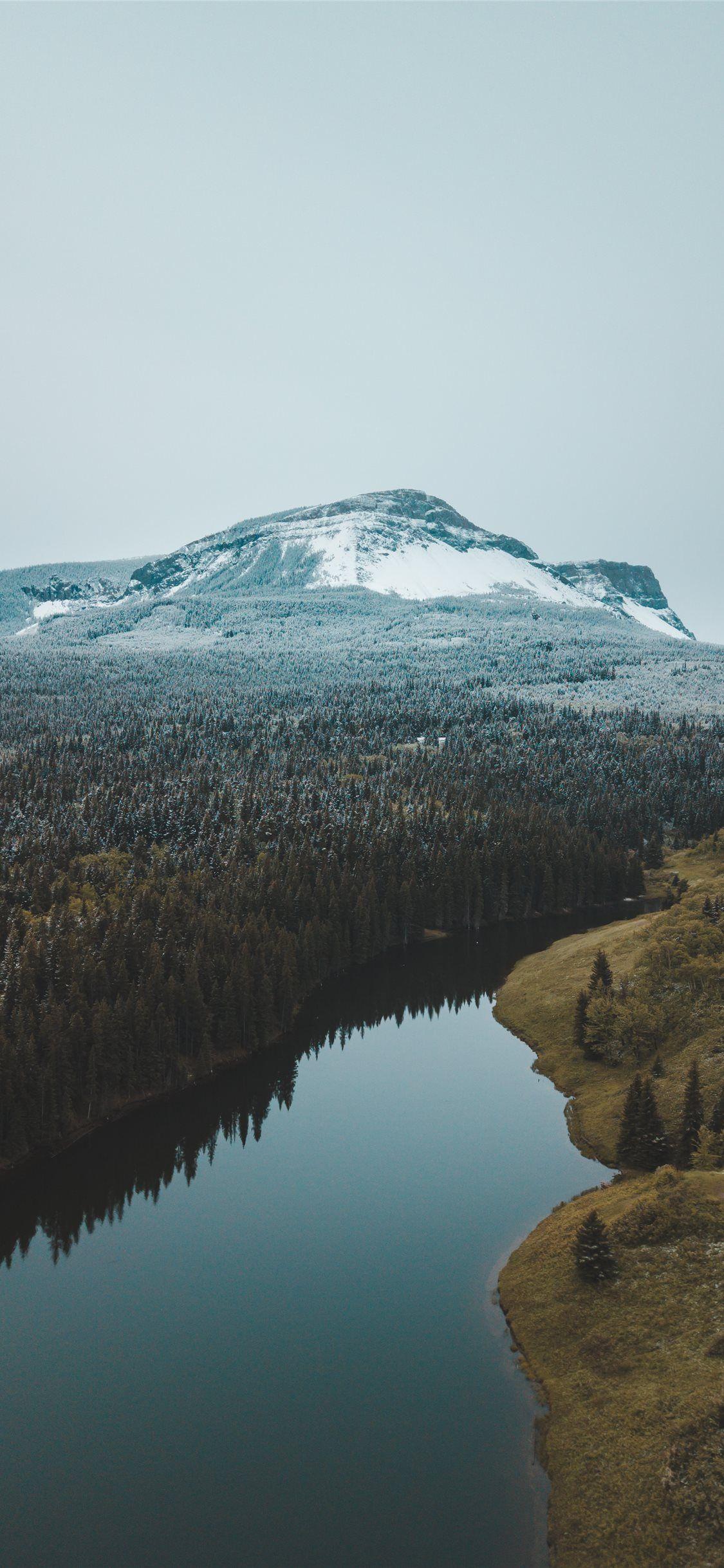 1125x2436 Range Rd 23B Pincher Creek Canada iPhone X Wallpaper Free Download