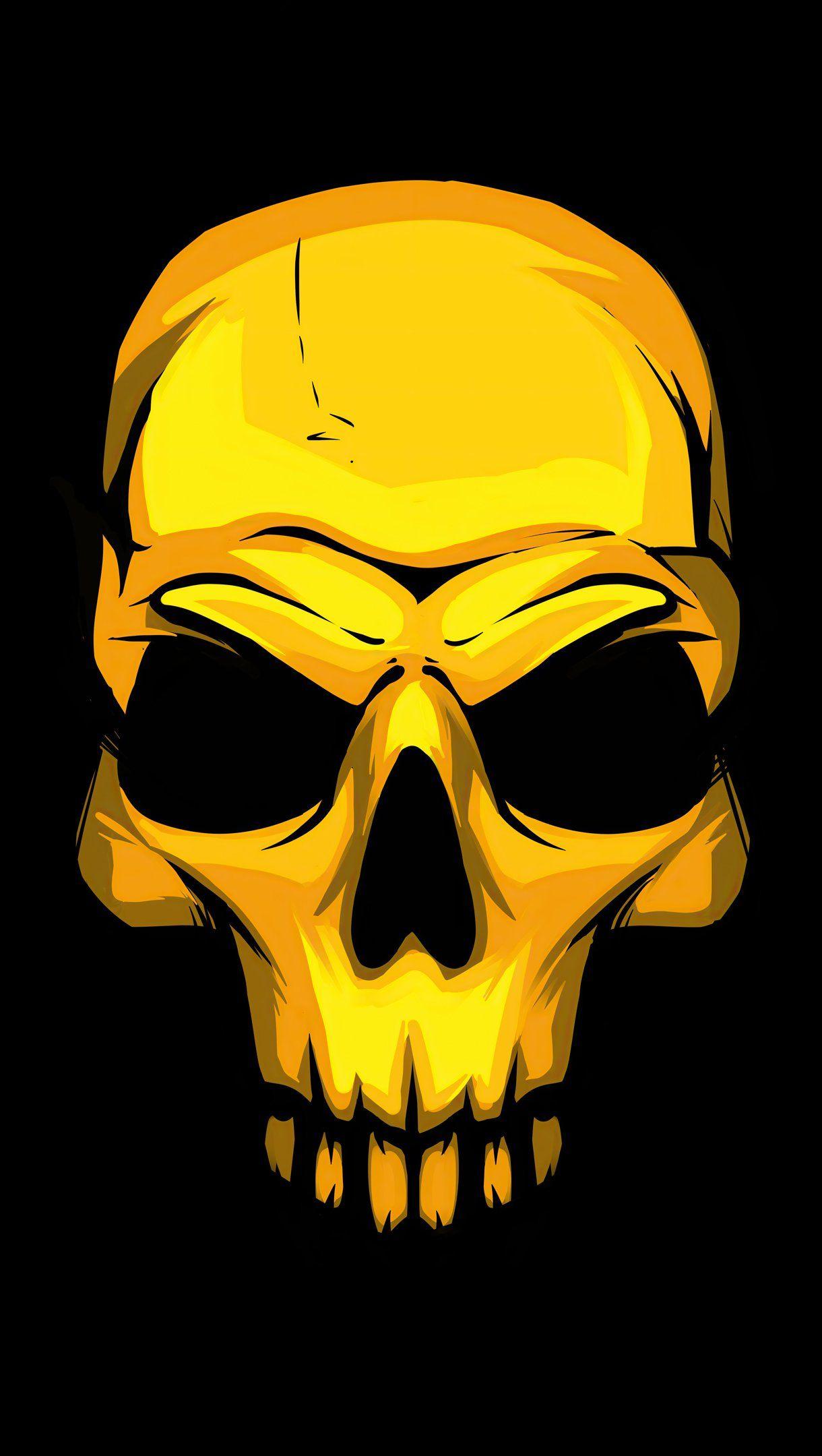 Gold Skull Wallpapers - Top Free Gold Skull Backgrounds - WallpaperAccess