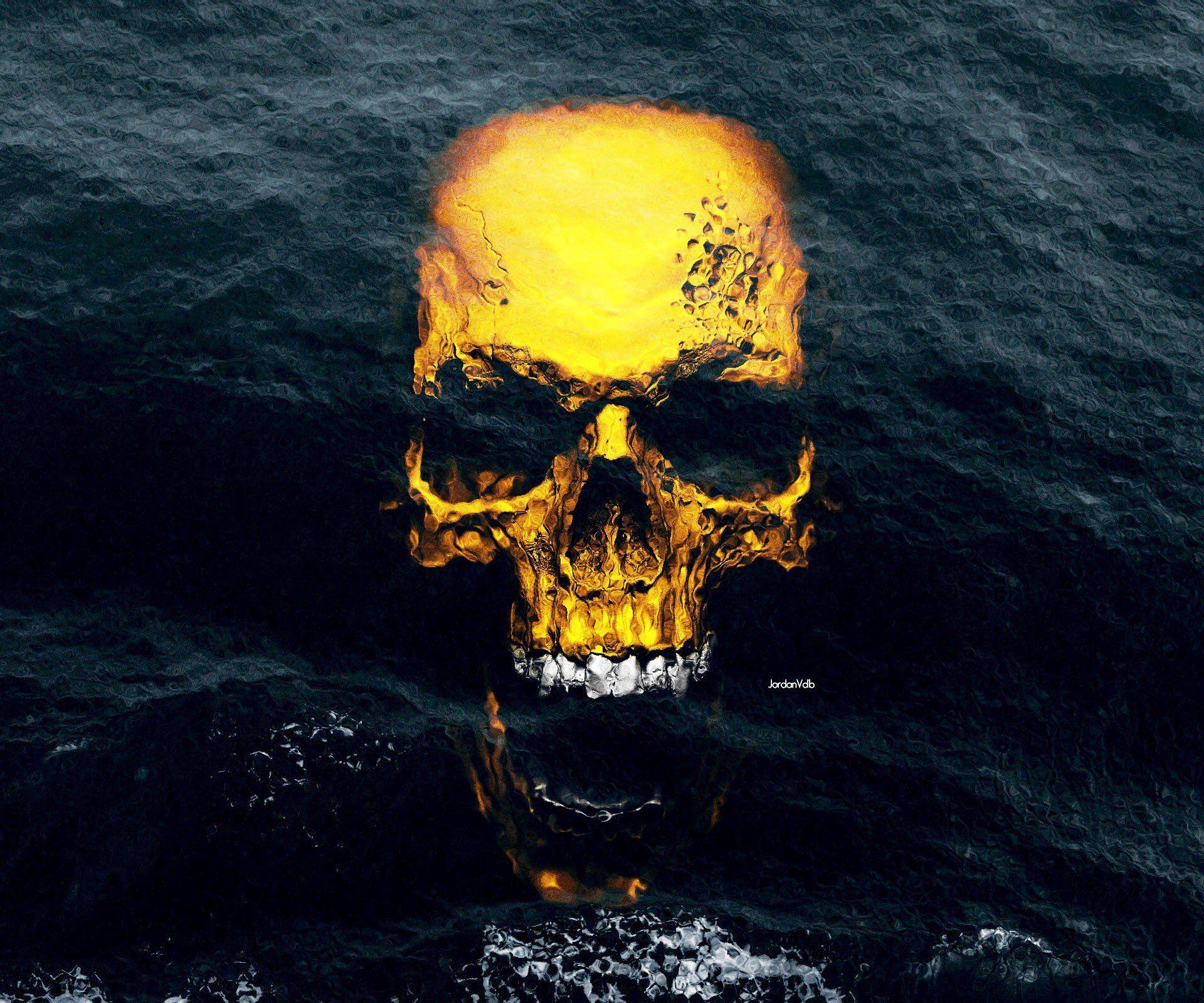1920x1600 skull, Pacific Ocean, Gold Wallpaper HD / Desktop and Mobile Background