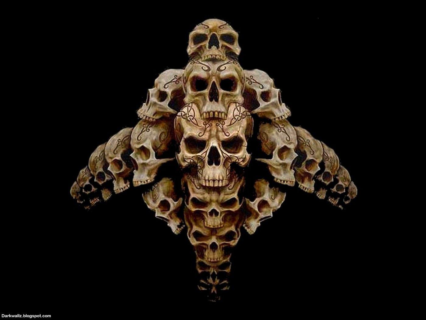 1400x1050 Free download Skulls Wallpaper 64 dark skull wallpaper [1400x1050] for your Desktop, Mobile & Tablet. Explore Free Skulls Wallpaper. Cool Skull Wallpaper, 3D Skull Wallpaper, Free Skull Wallpaper