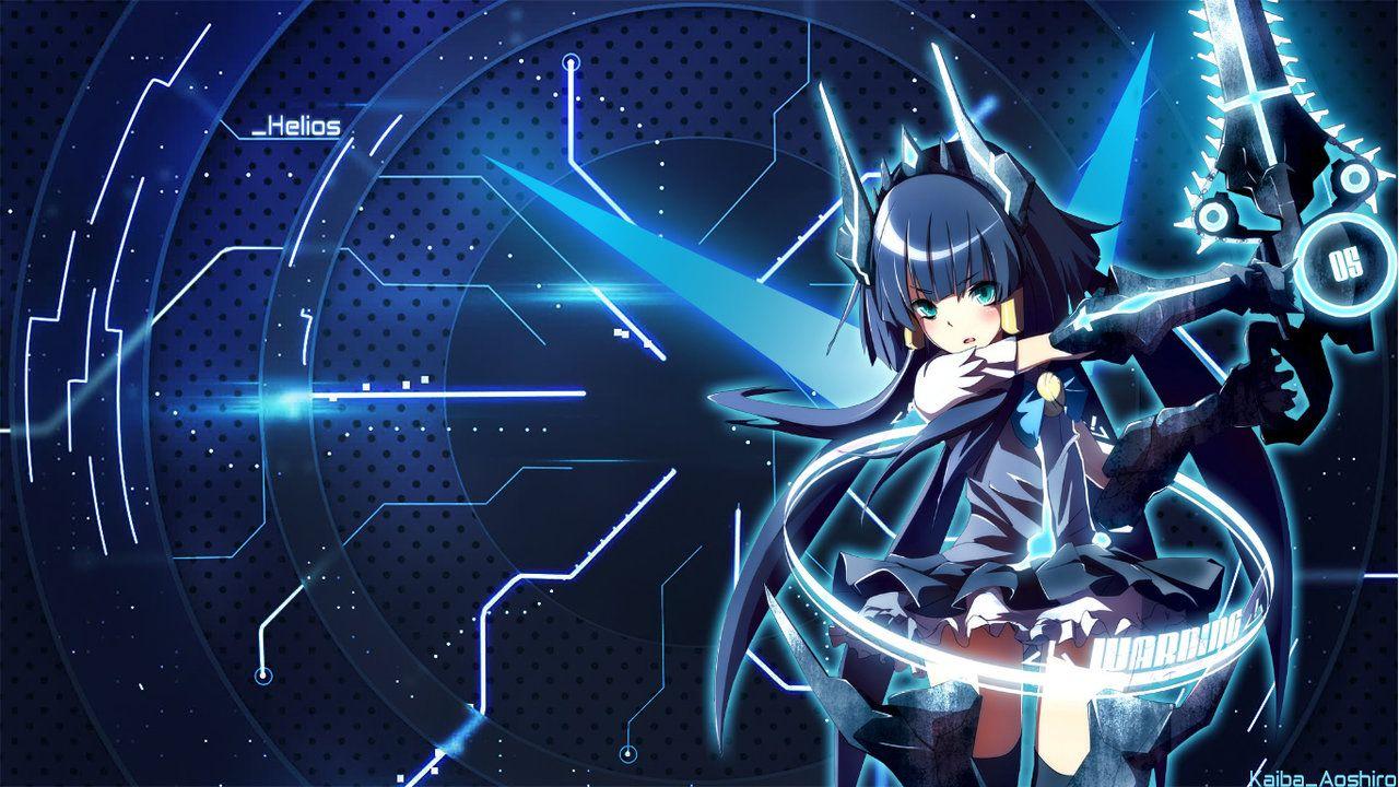 1280x720 Anime Mecha Wallpaper