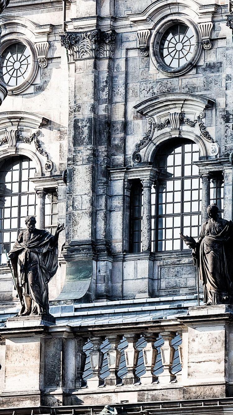 750x1334 Catholic Church Of The Royal Court Of Saxony iPhone 6 Wallpaper HD