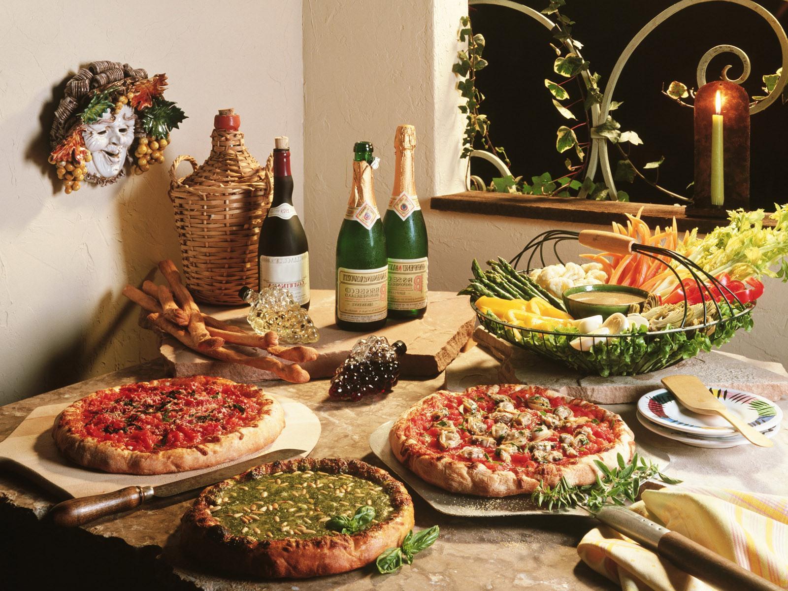 1600x1200 Pretty Italian Food HD desktop wallpaper : Widescreen : High