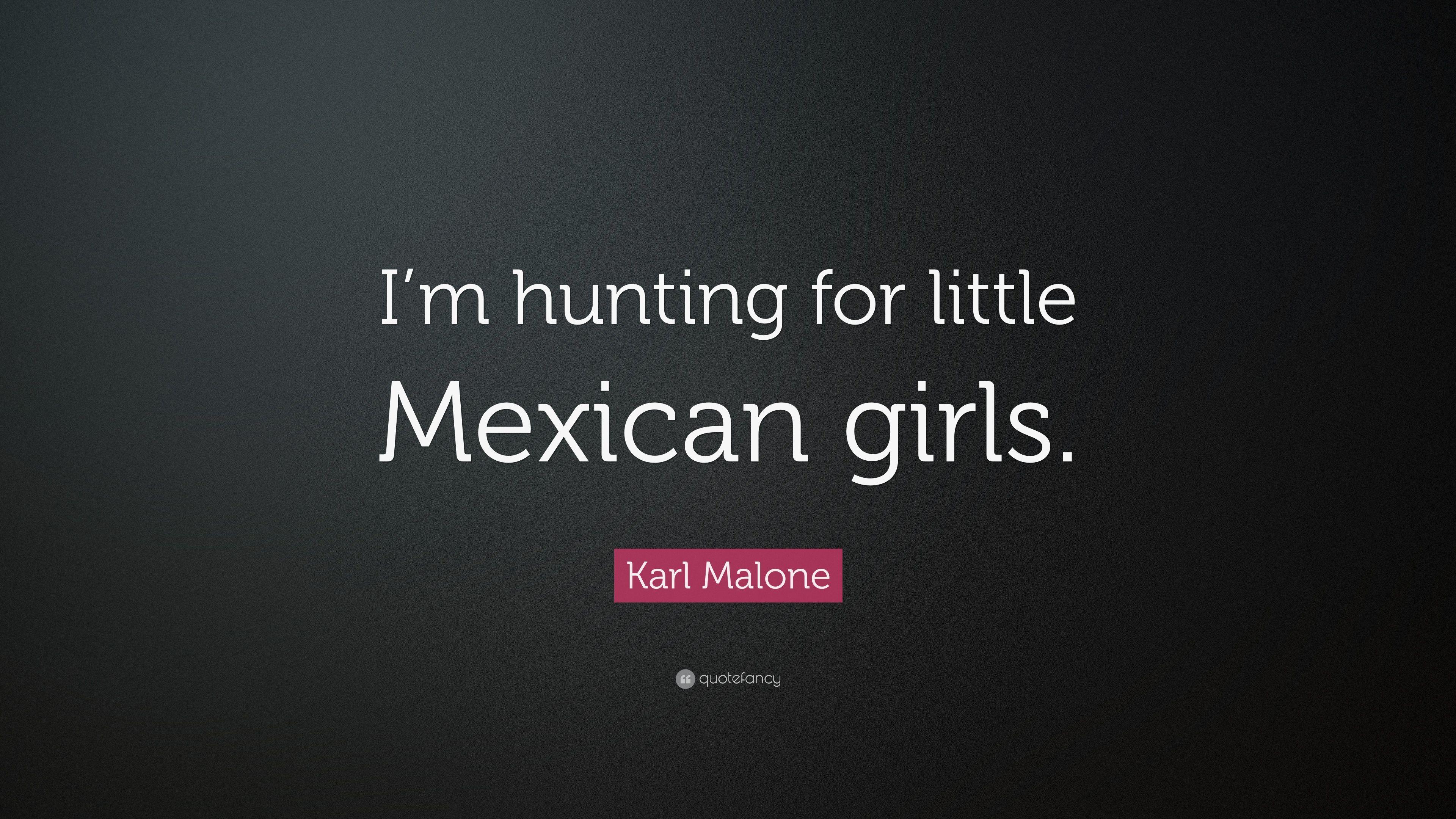 3840x2160 Karl Malone Quote: “I'm hunting for little Mexican girls.” (7 wallpaper)