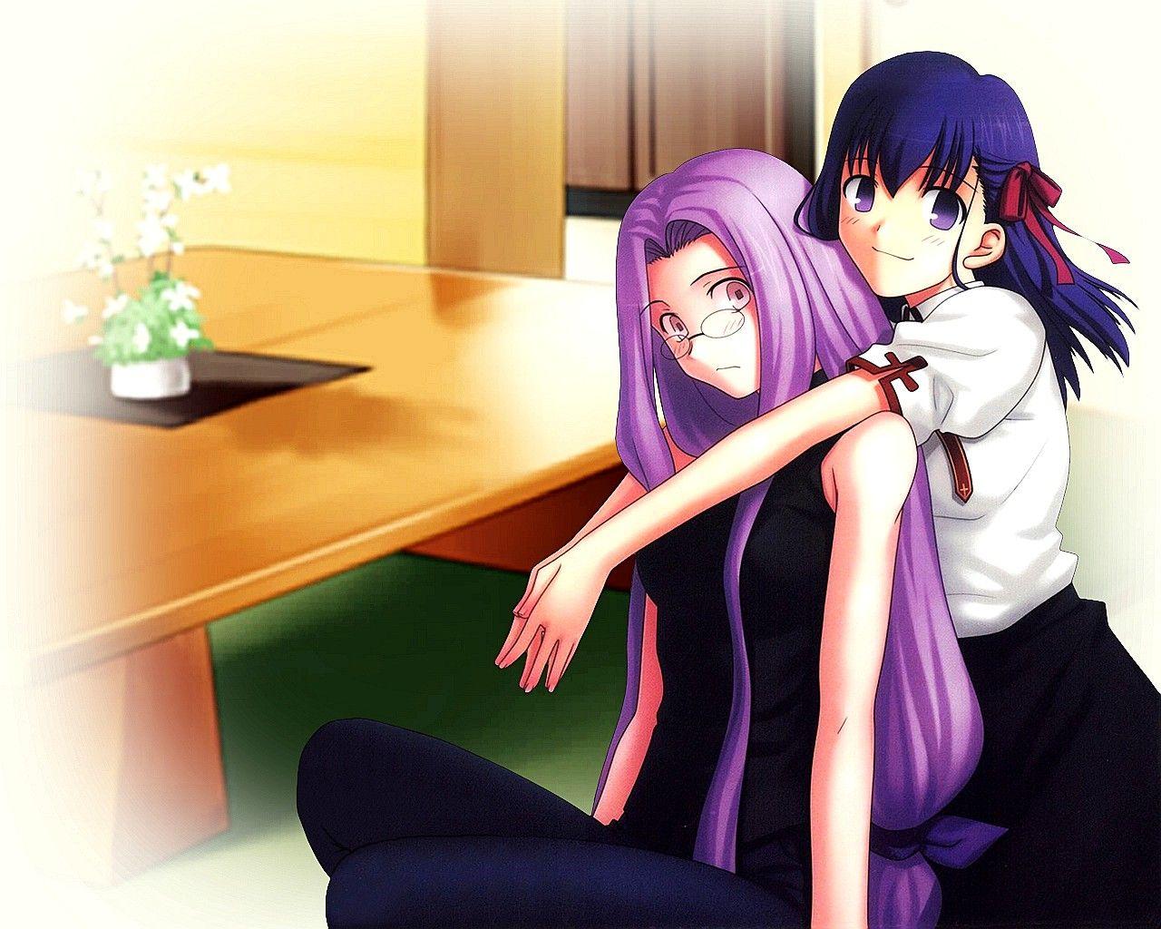 1280x1024 Rider Fate Stay Night Sakura Matou Wallpaper:1280x1024