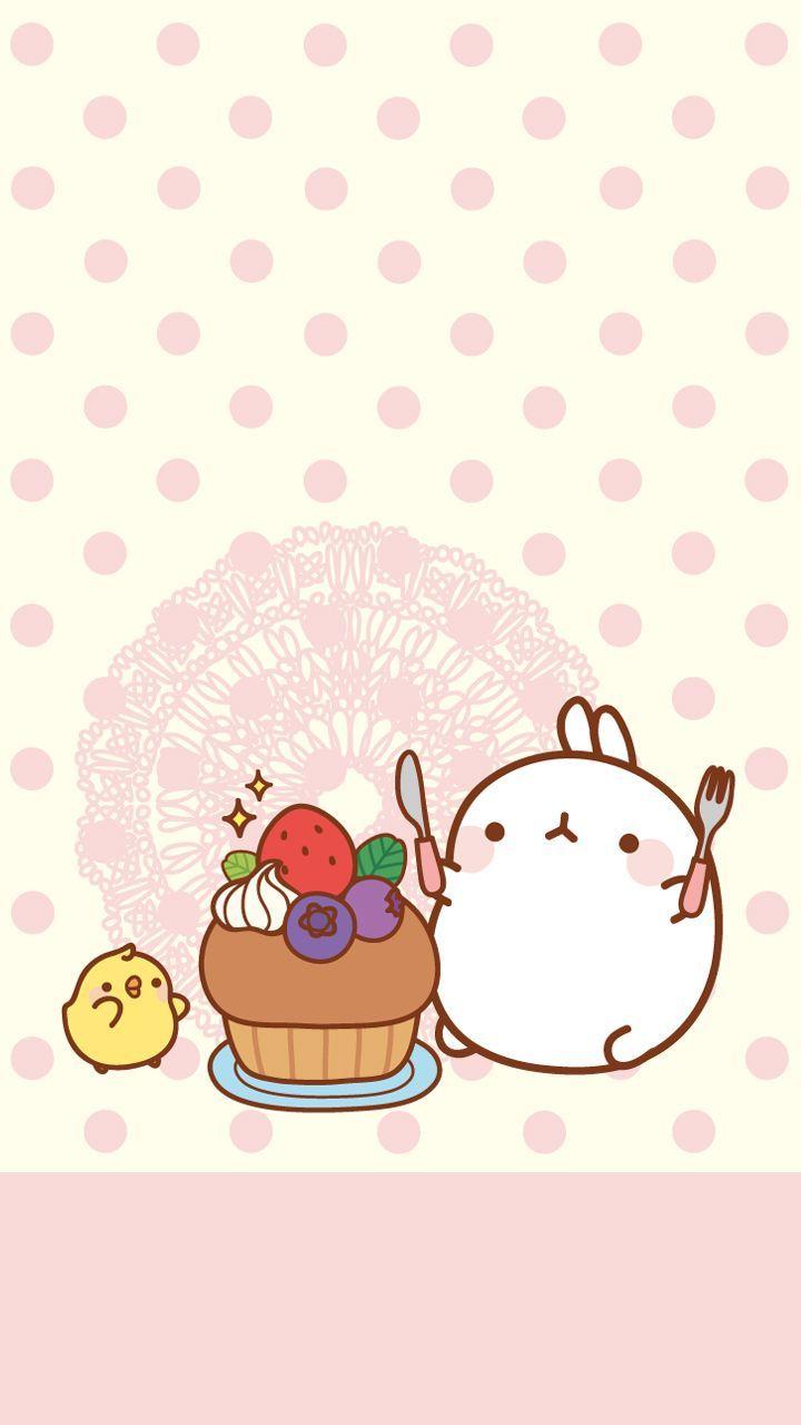 720x1280 Molang Mobile Wallpaper. Cute Kawaii Resources