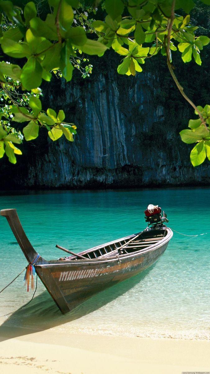 675x1200 Wallpaper Full HD Mobile Boat