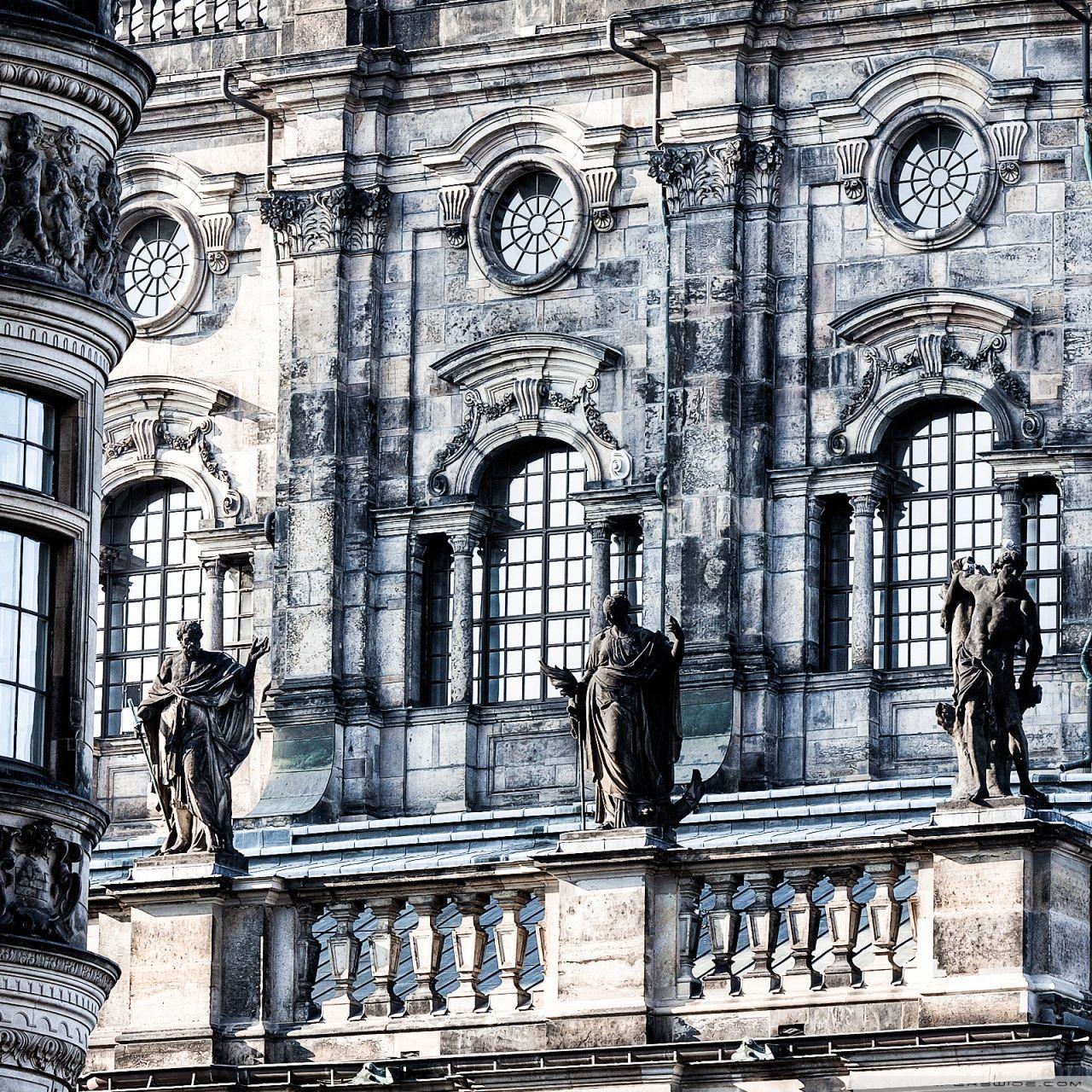 1280x1280 The Catholic Church Of The Royal Court Of Saxony ❤ 4K HD Desktop