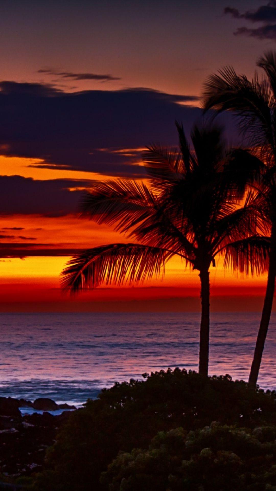 1080x1920 Hawaii sunset